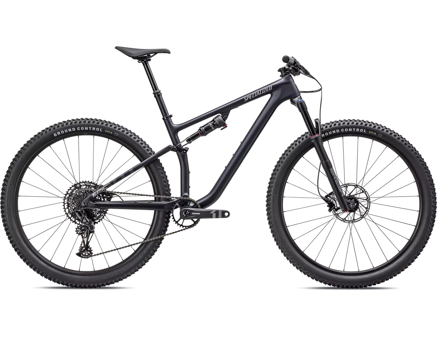 Specialized Cykel, Epic EVO, Satin Midnight Shadow/Silver Dust/Pearl