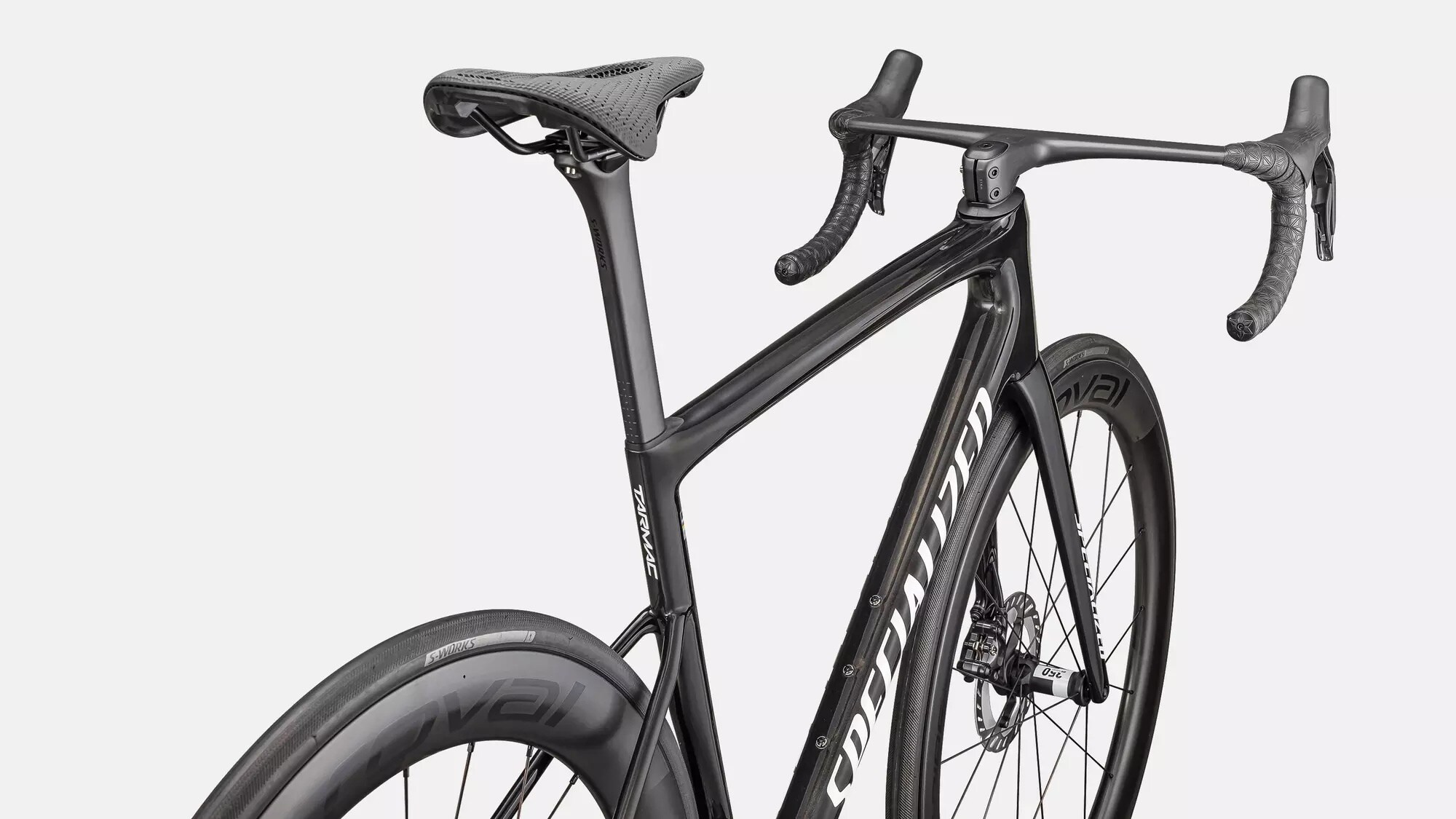 Specialized Cykel, Tarmac SL8 Pro UDi2, Gloss Carbon / Metallic White Silver
