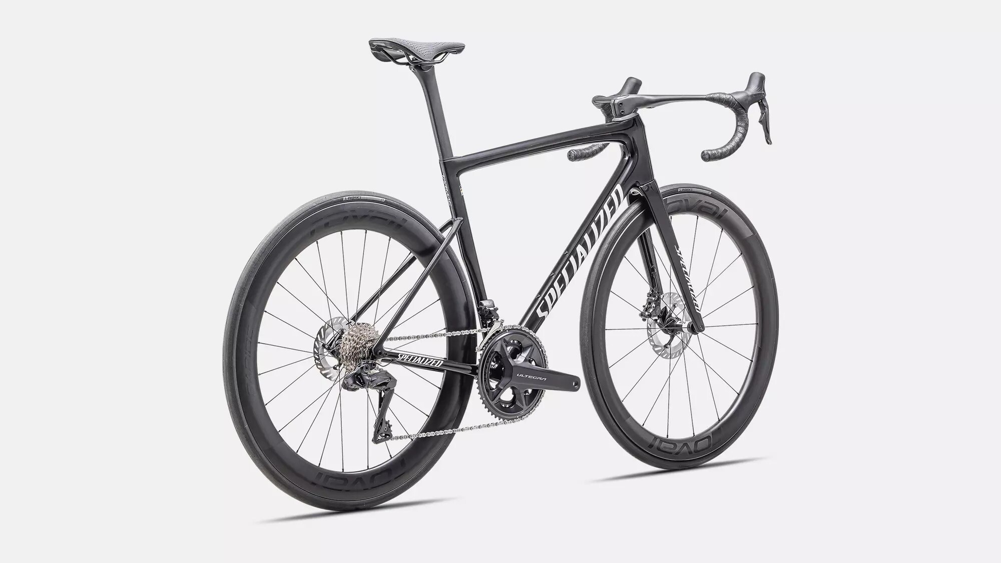 Specialized Cykel, Tarmac SL8 Pro UDi2, Gloss Carbon / Metallic White Silver