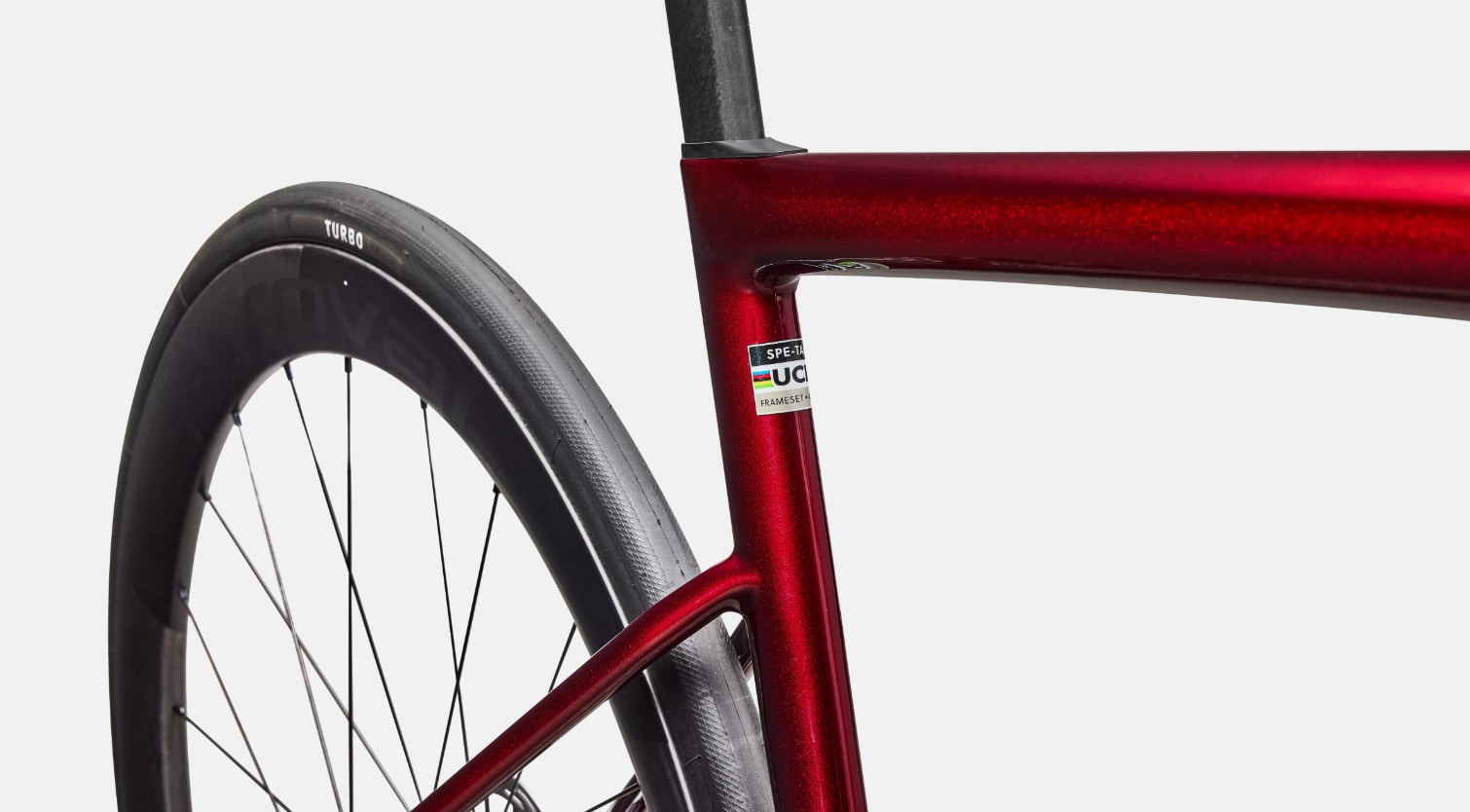 Specialized Cykel, Tarmac SL8 Pro AXS, Gloss Red Sky / Chrome