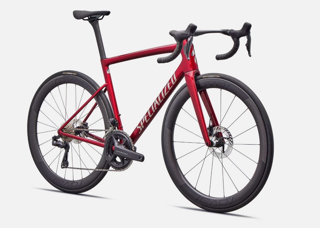 Specialized Cykel, Tarmac SL8 Pro UDi2, Gloss Red Sky / Chrome