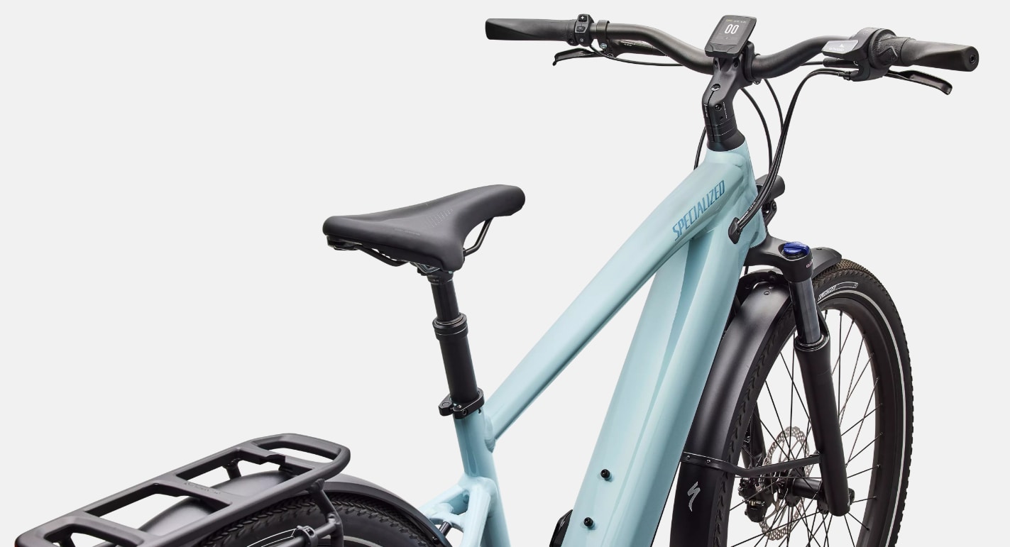 Specialized Cykel, Turbo Vado 4.0 IGH, Satin Seafoam / 25% Lapis Pearl / Glacial Metallic