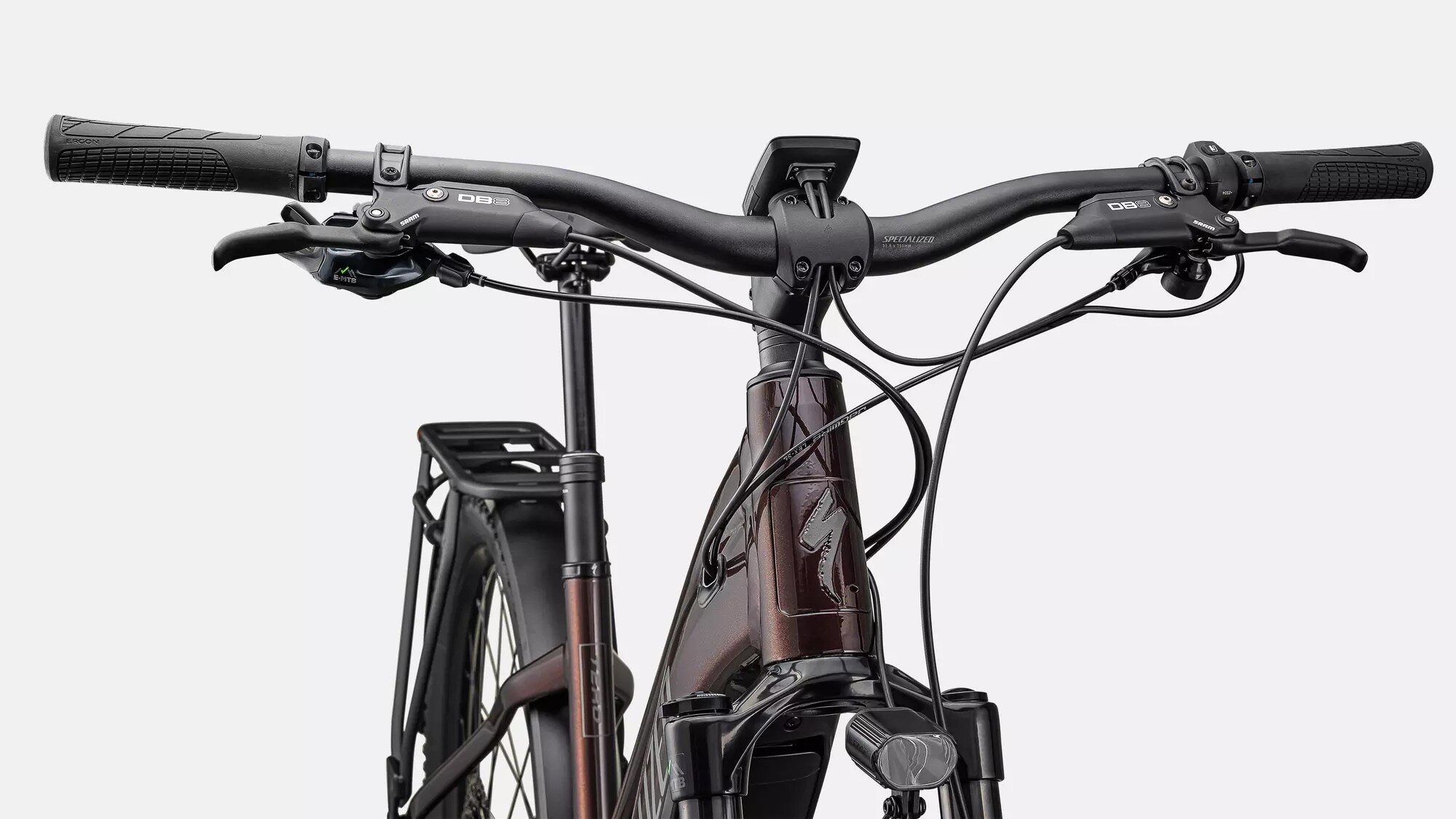 Specialized Cykel, Turbo Tero 5.0 EQ Step Through, Gloss Red Onyx / Smoke