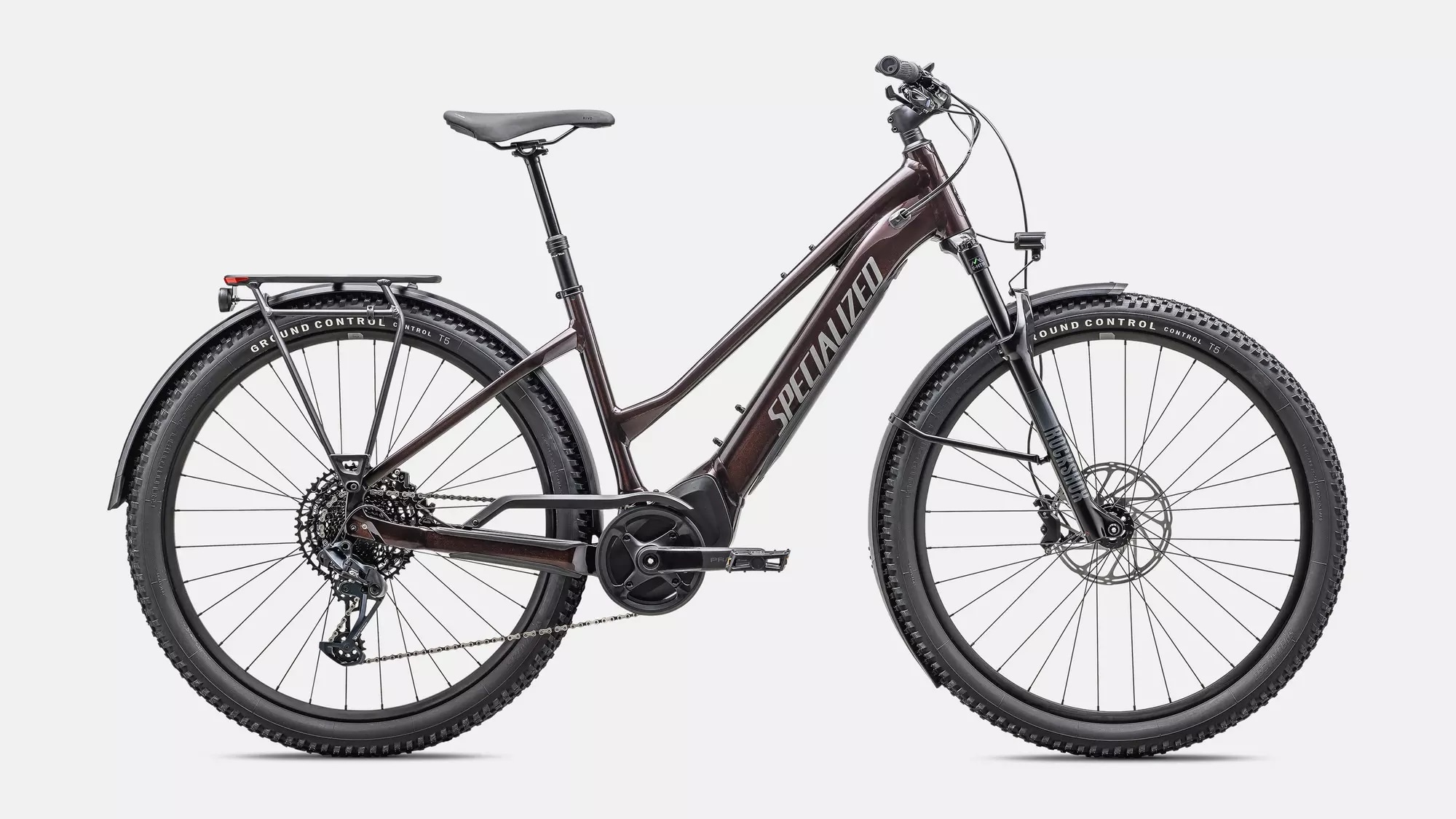 Specialized Cykel, Turbo Tero 5.0 EQ Step Through, Gloss Red Onyx / Smoke
