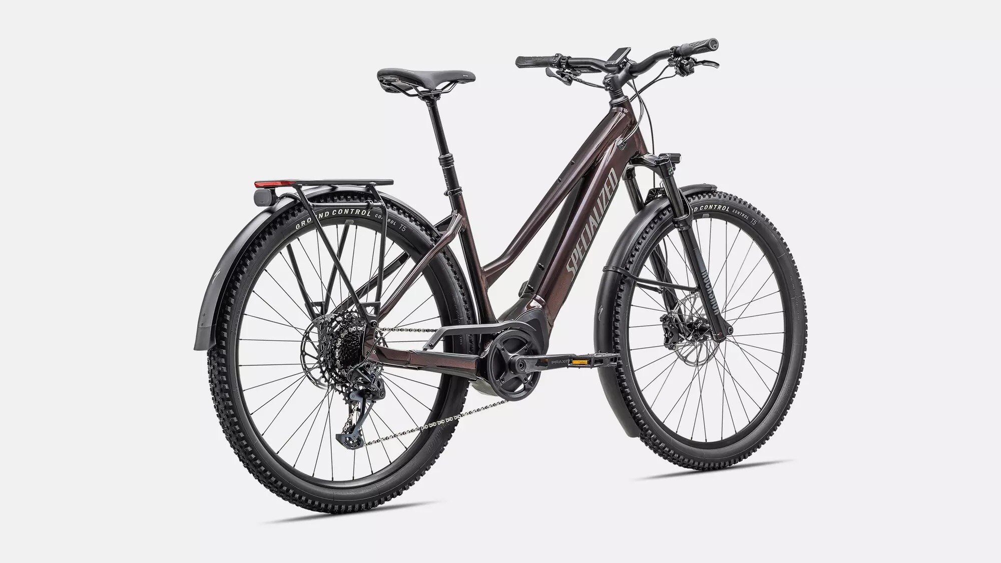 Specialized Cykel, Turbo Tero 5.0 EQ Step Through, Gloss Red Onyx / Smoke