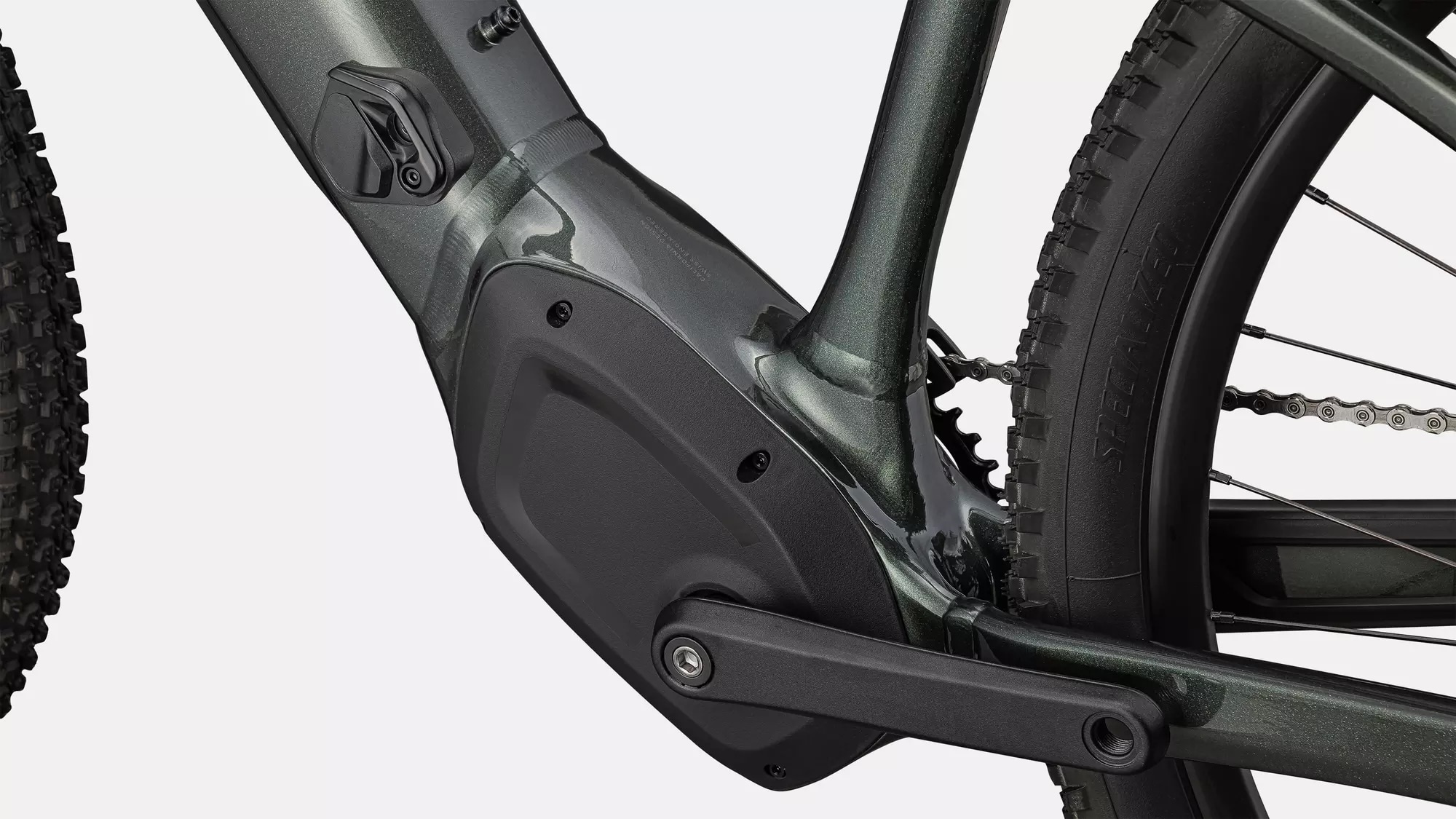 Specialized Cykel, Turbo Tero 4.0, Oak Green Metallic / Smoke