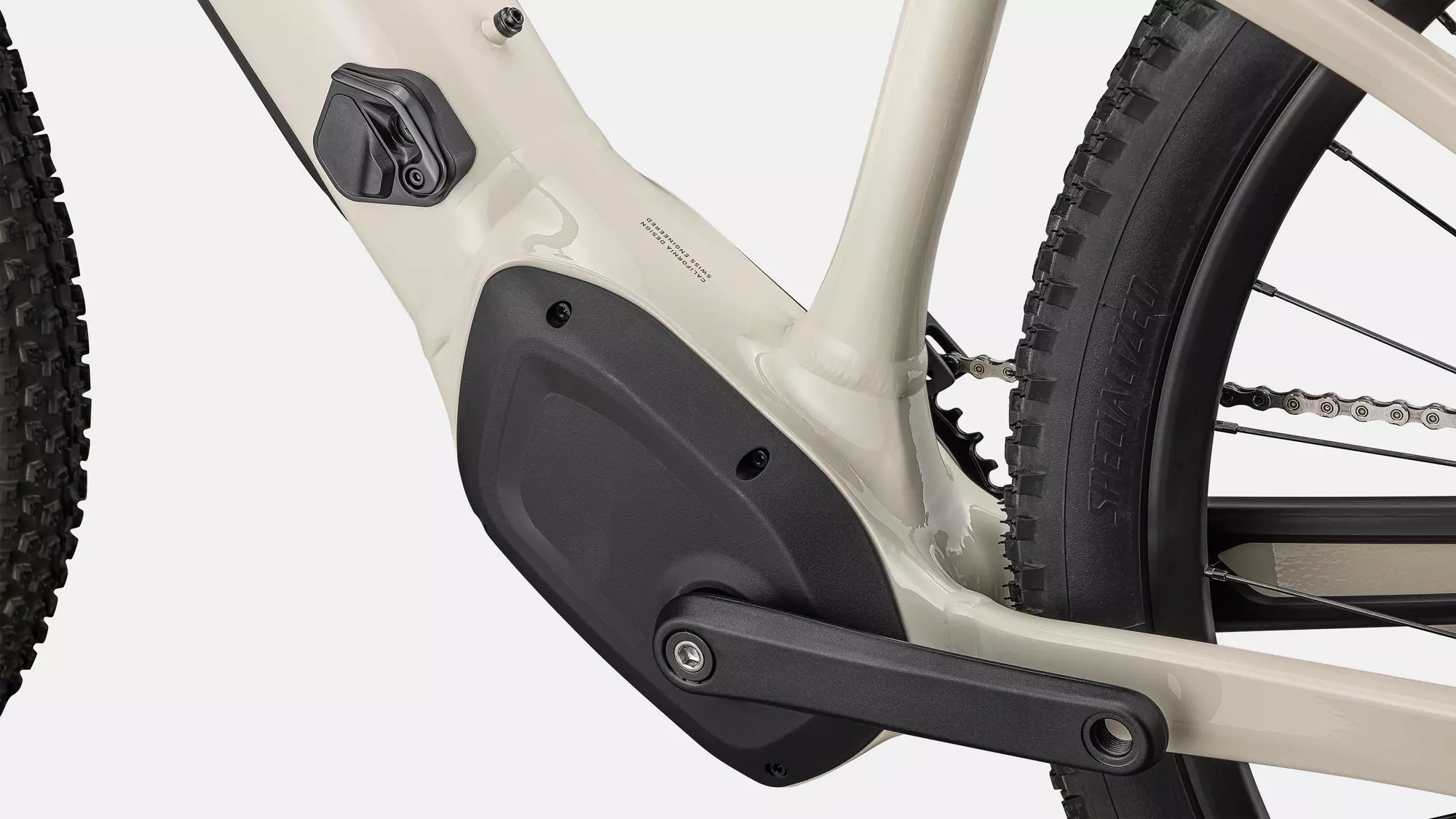 Specialized Cykel, Turbo Tero 4.0, White Mountains / Gunmetal