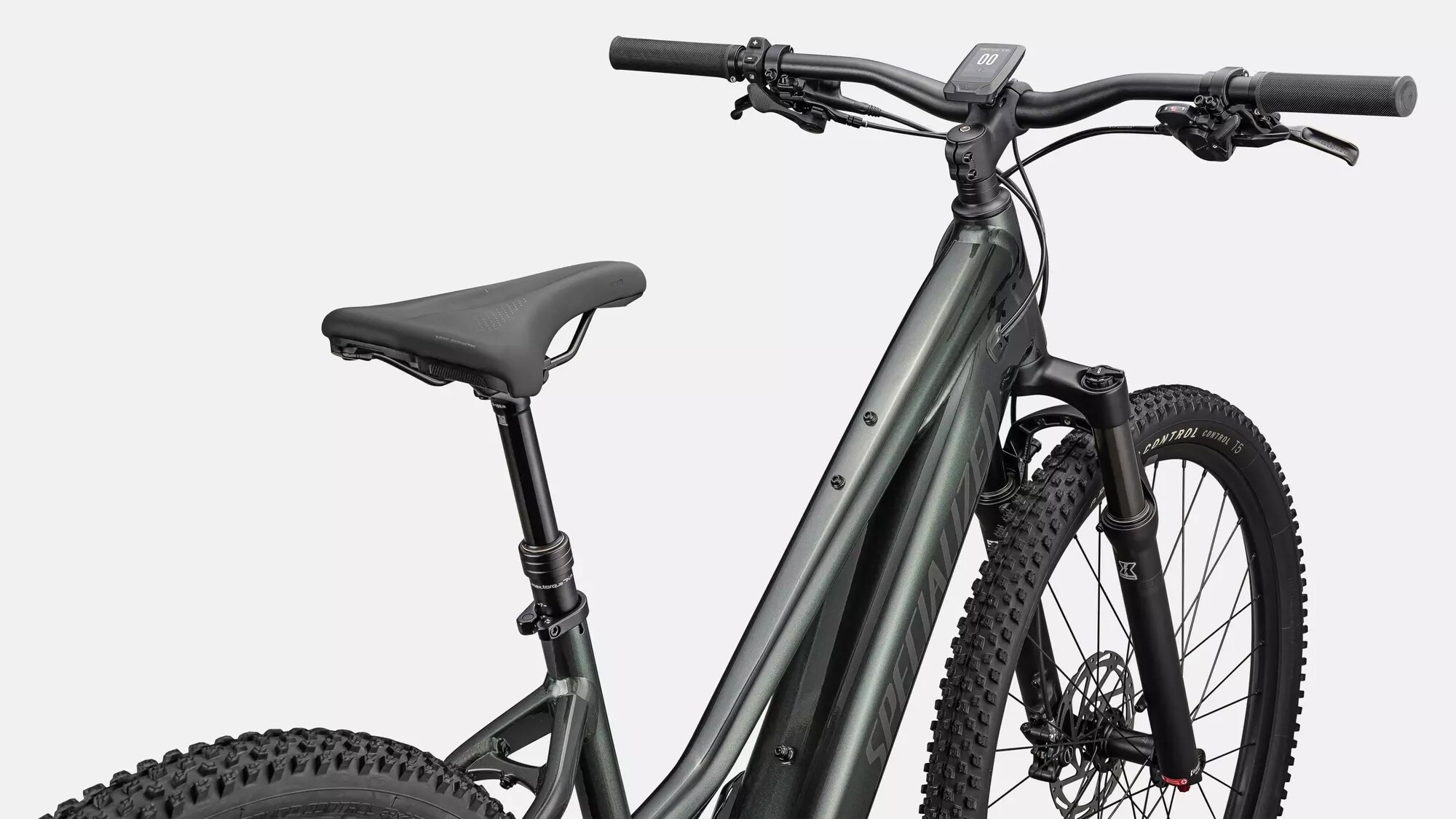 Specialized Cykel, Turbo Tero 4.0 Step Through, Oak Green Metallic / Smoke