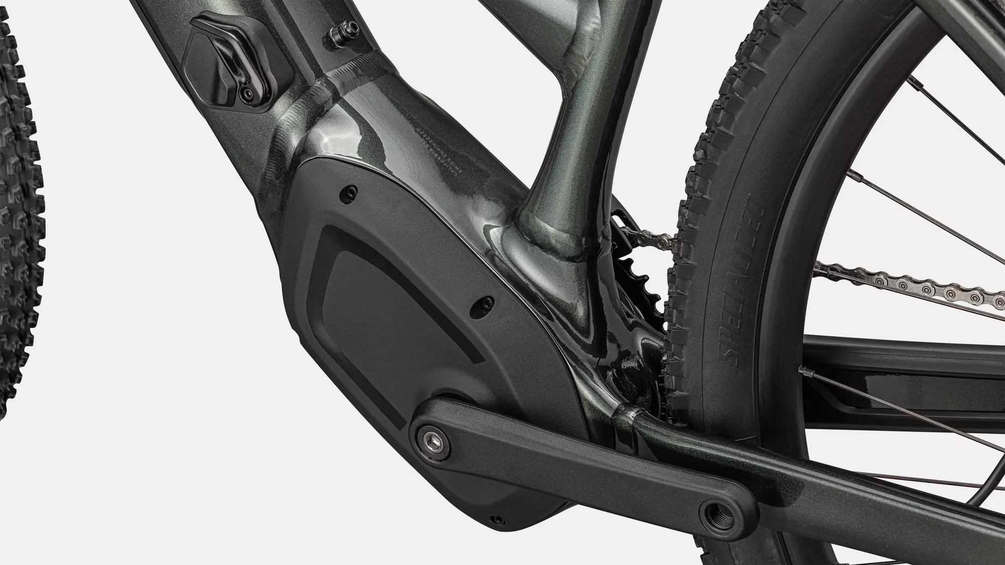 Specialized Cykel, Turbo Tero 4.0 Step Through, Oak Green Metallic / Smoke