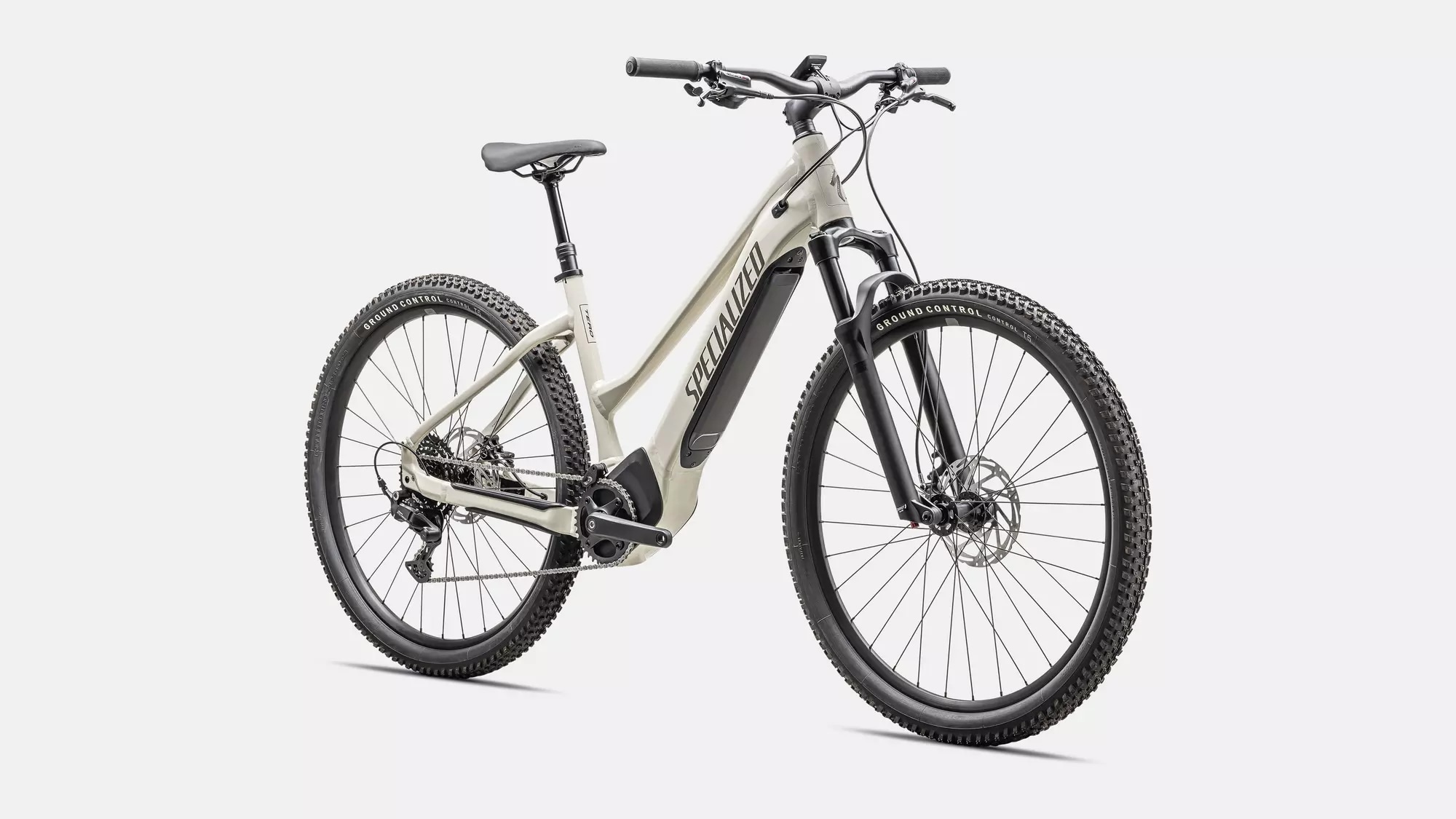 Specialized Cykel, Turbo Tero 4.0 Step Through, White Mountains / Gunmetal