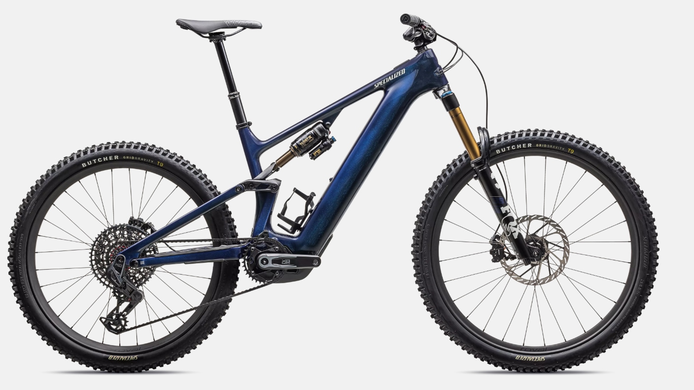 Specialized Cykel, Turbo Levo 4 Pro, Gloss Blue Onyx / Dark Navy / Birch