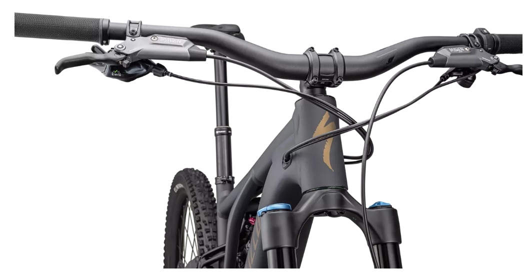 Specialized Cykel, Turbo Levo G3 Comp Alloy, Satin Midnight Shadow / Harvest Gold Metallic