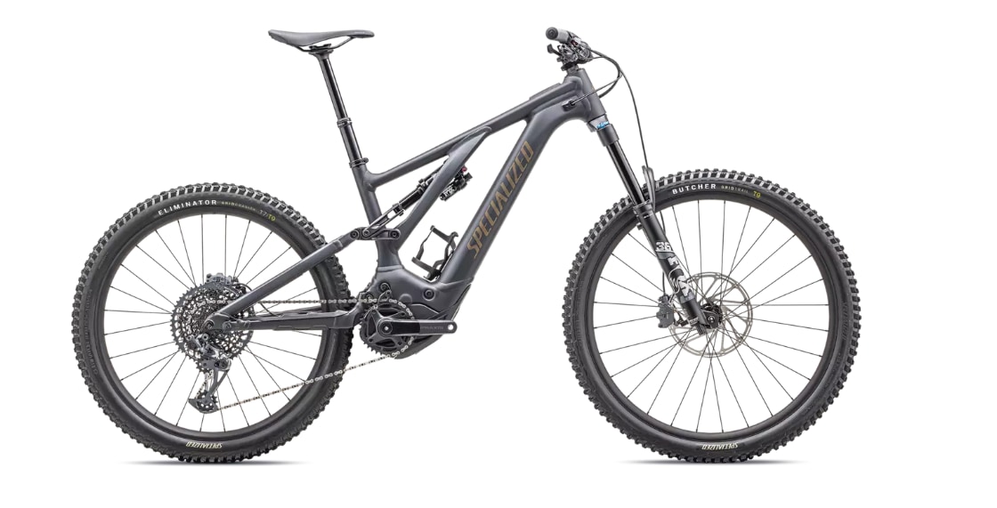 Specialized Cykel, Turbo Levo G3 Comp Alloy, Satin Midnight Shadow / Harvest Gold Metallic