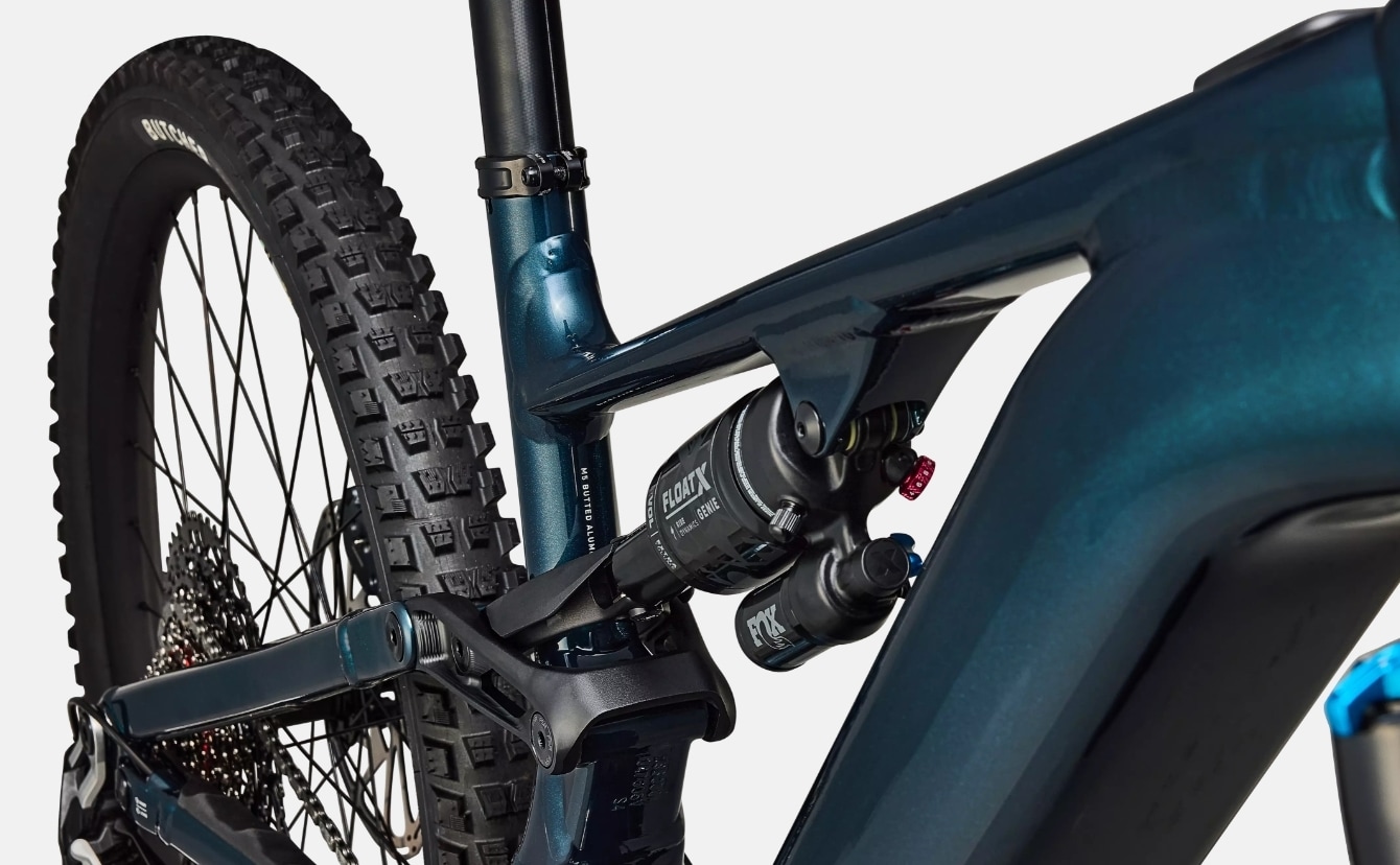 Specialized Cykel, Turbo Levo 4 Comp Alloy, Gloss Deep Lake Metallic / Dune White