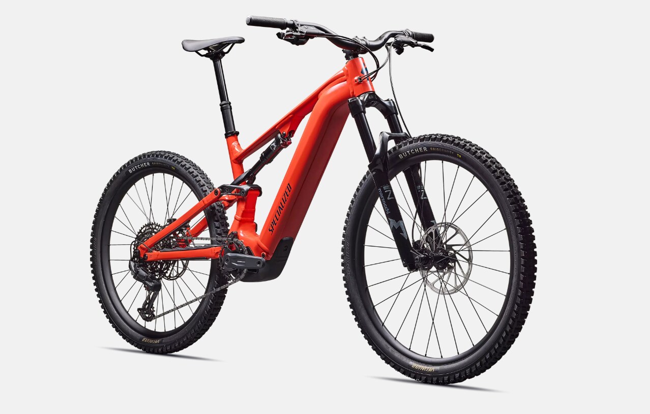 Specialized Cykel, Turbo Levo 4 Alloy, Gloss Deep Orange / Deep Lake