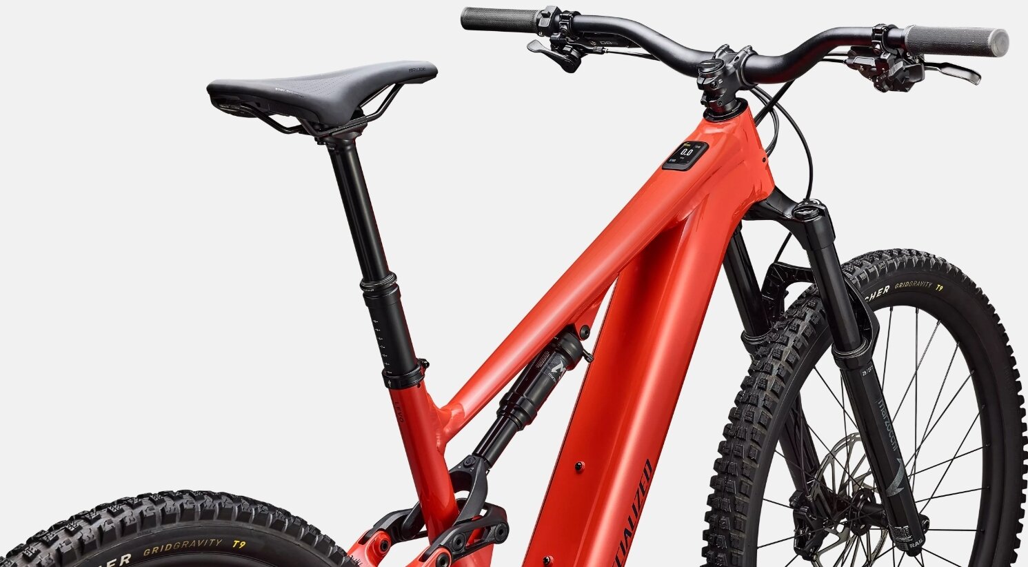 Specialized Cykel, Turbo Levo 4 Alloy, Gloss Deep Orange / Deep Lake