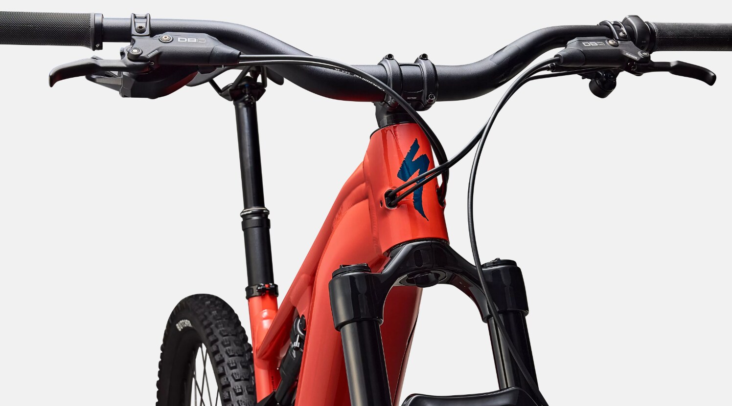 Specialized Cykel, Turbo Levo 4 Alloy, Gloss Deep Orange / Deep Lake