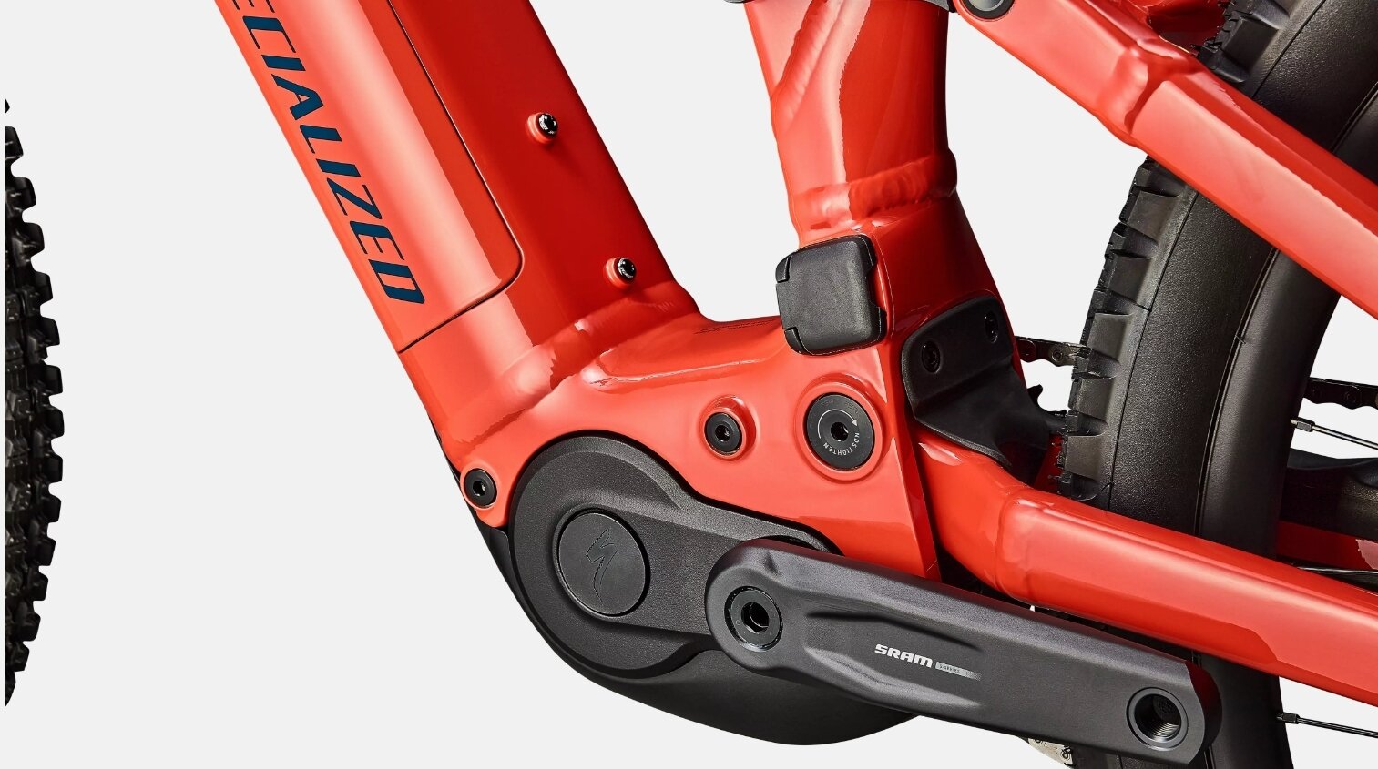 Specialized Cykel, Turbo Levo 4 Alloy, Gloss Deep Orange / Deep Lake