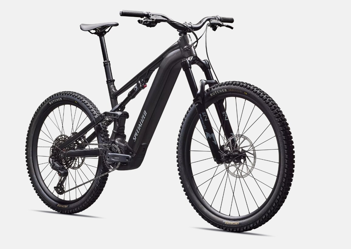 Specialized Cykel, Turbo Levo 4 Alloy, Gloss Metallic Obsidian / Silver Dust