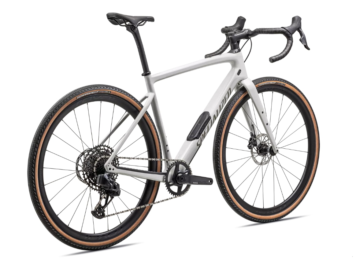 Specialized Cykel, Diverge Expert Carbon, GLOSS DUNE WHITE/TAUPE