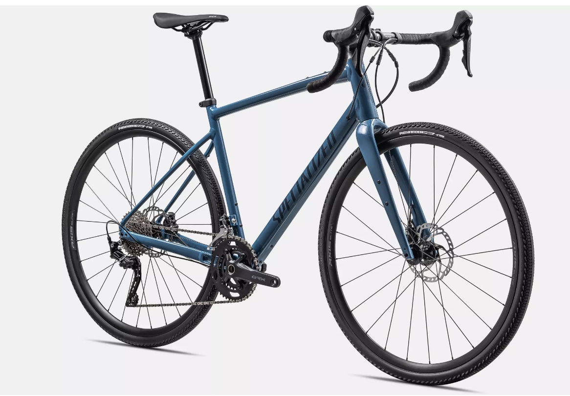 Specialized Cykel, Diverge Elite E5, GLOSS MYSTIC BLUE/BLUE METALLIC