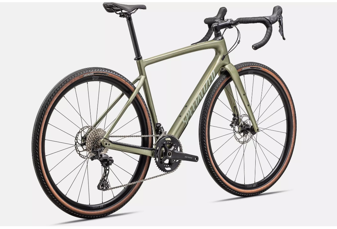 Specialized Cykel, Diverge Sport Carbon, GLOSS METALLIC SPRUCE/SPRUCE