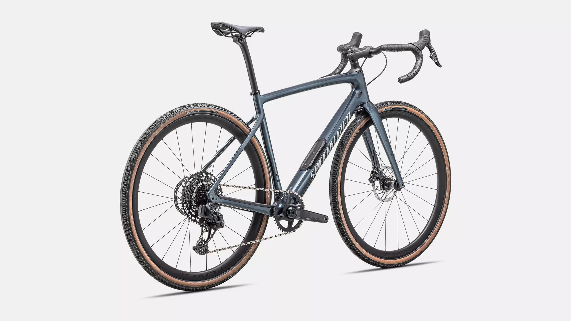 Specialized Cykel, Diverge Expert Carbon, Cast Blue Metallic / Silver Dust