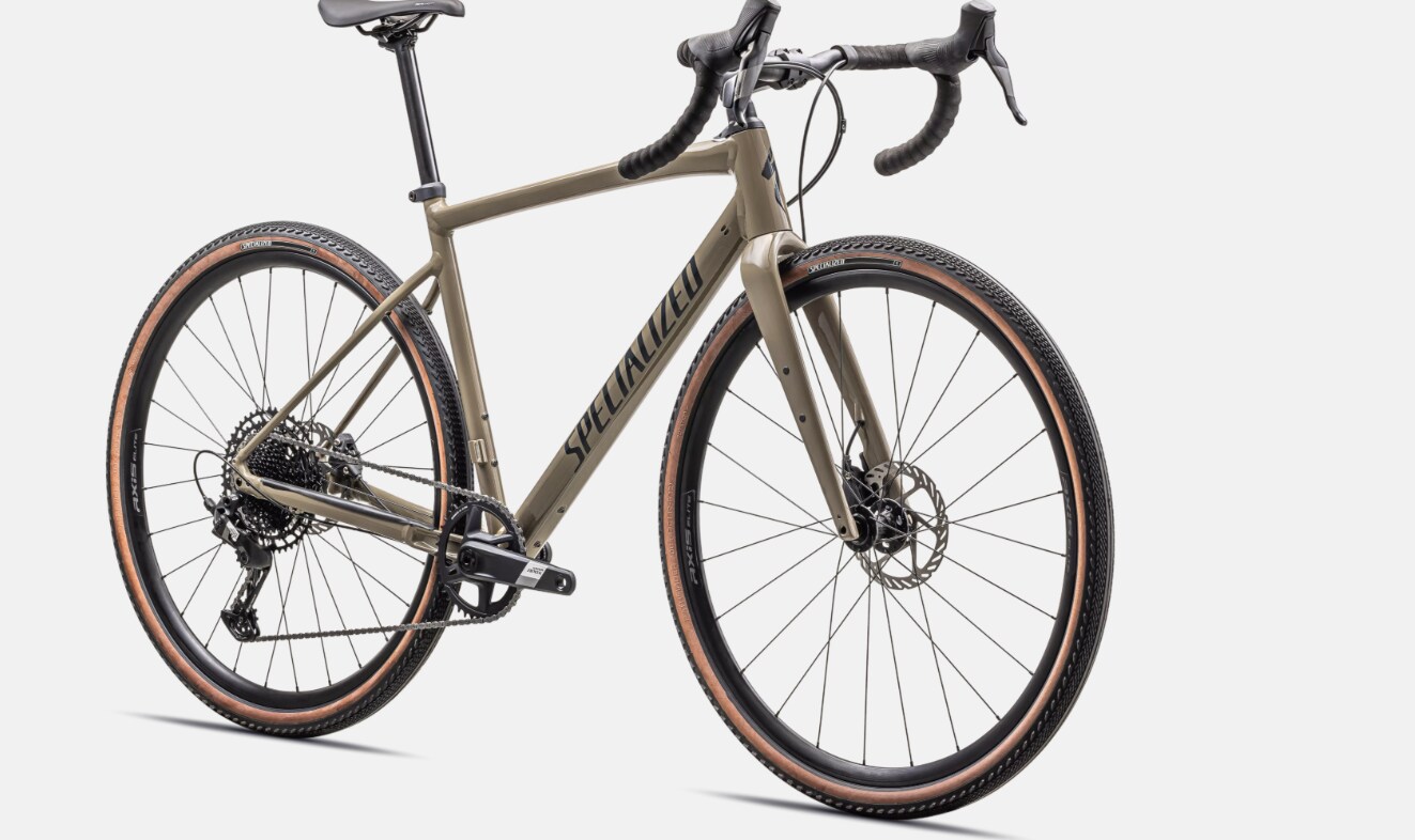 Specialized Cykel, Diverge E5 Comp, Gloss Taupe / Slate