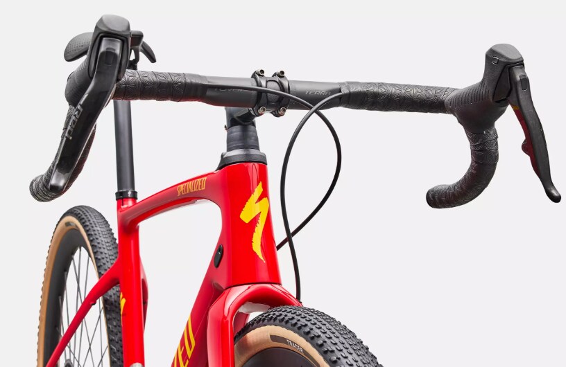 Specialized Cykel, Diverge PRO LTD, Gloss Vivid Red Yellow LTD