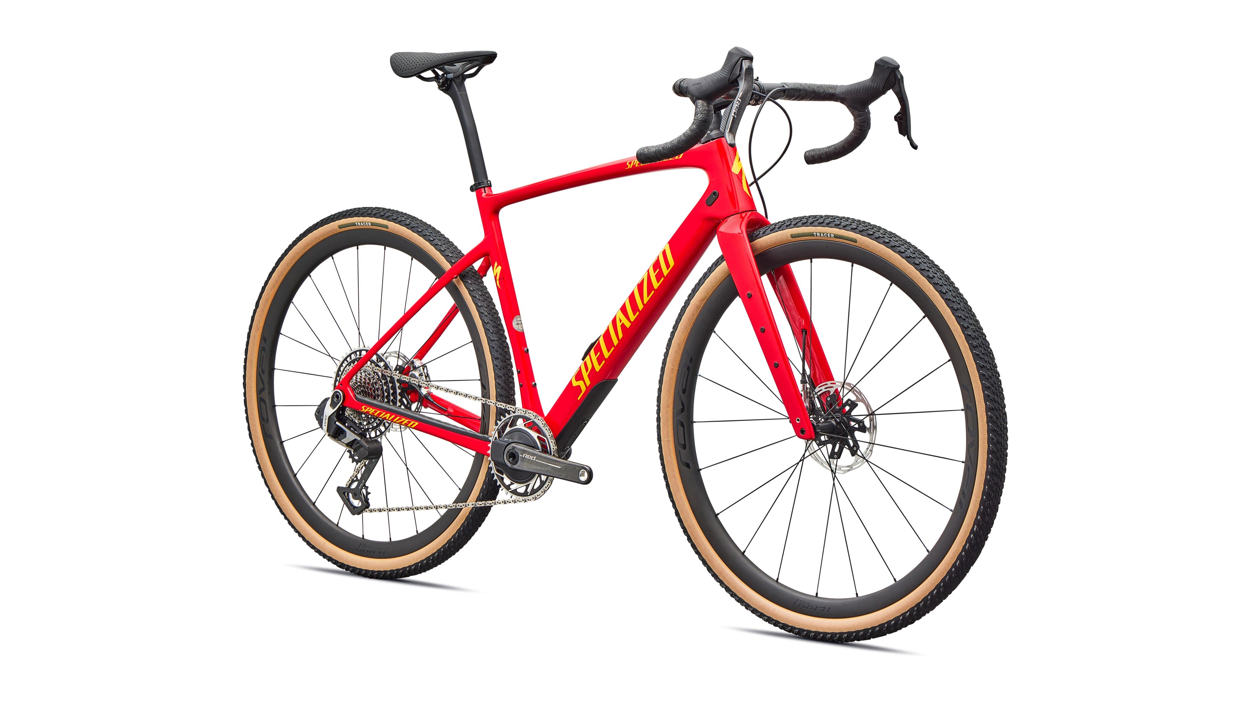 Specialized Cykel, Diverge PRO LTD, Gloss Vivid Red Yellow LTD