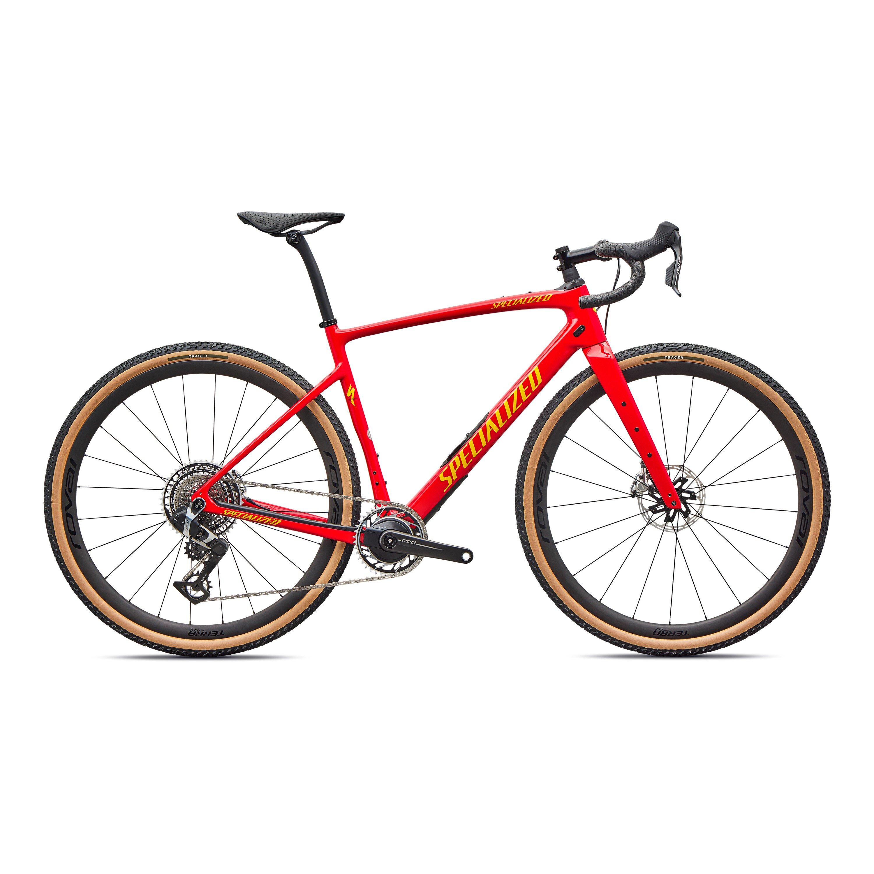 Specialized Cykel, Diverge PRO LTD, Gloss Vivid Red Yellow LTD
