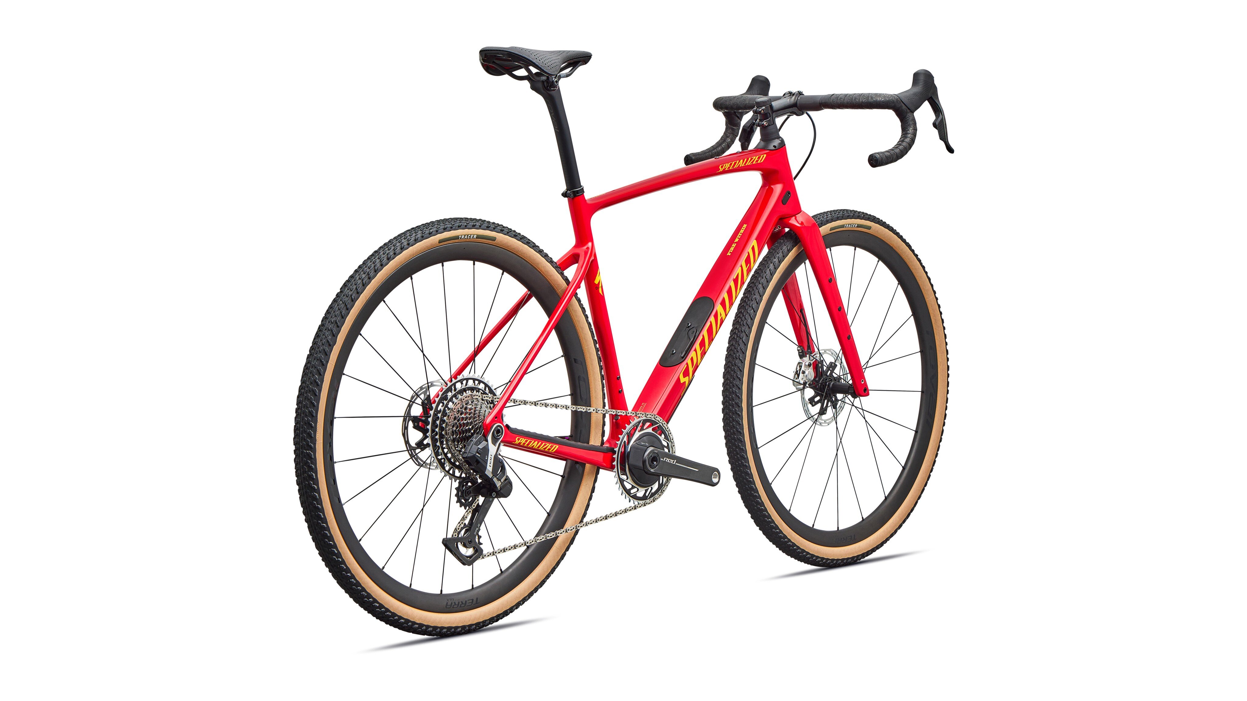 Specialized Cykel, Diverge PRO LTD, Gloss Vivid Red Yellow LTD