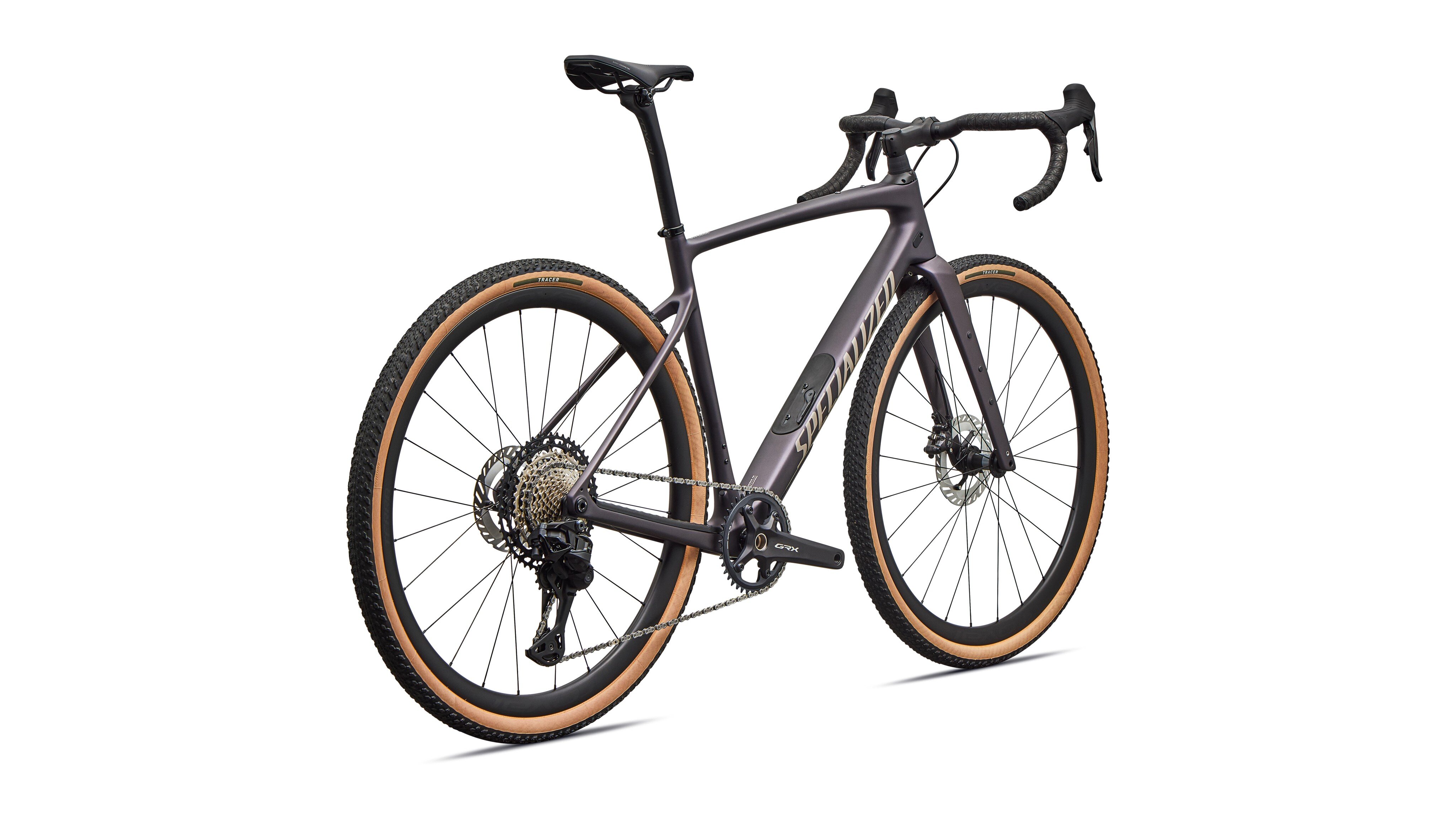 Specialized Cykel, Diverge 4 EXPERT GRX Di2, Nebula Metallic/sandstone Metallic