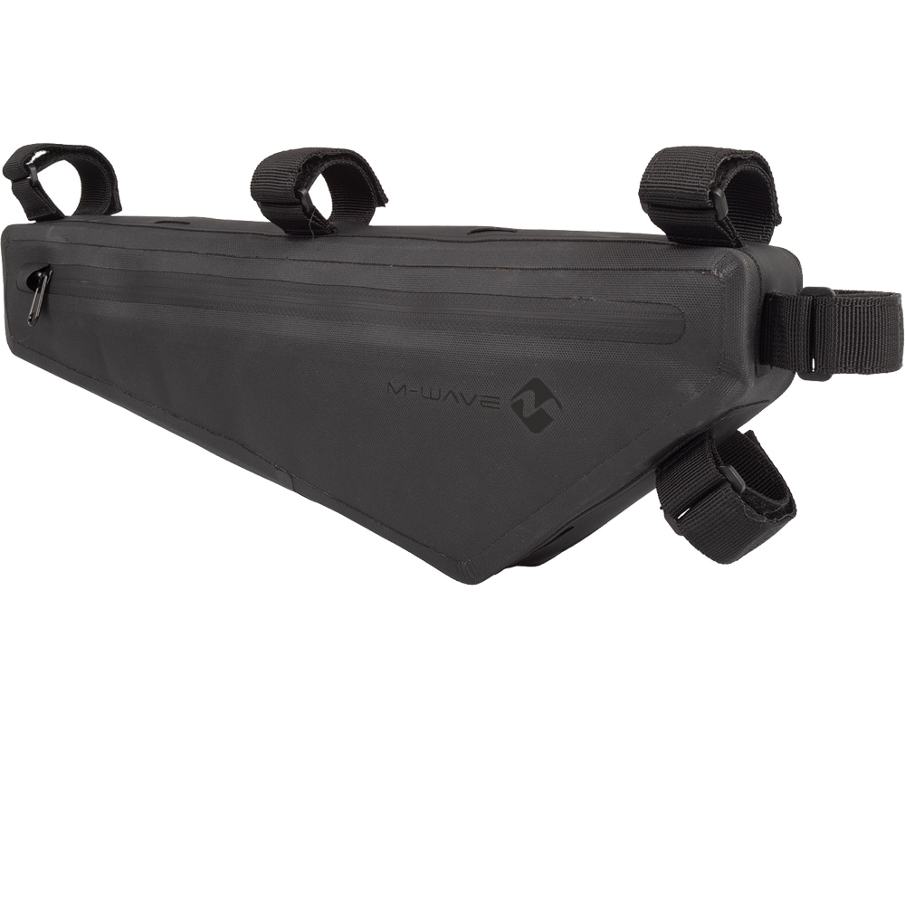 M-Wave Ramväska, Bikepacking Triangle Bag 2.1L, Black