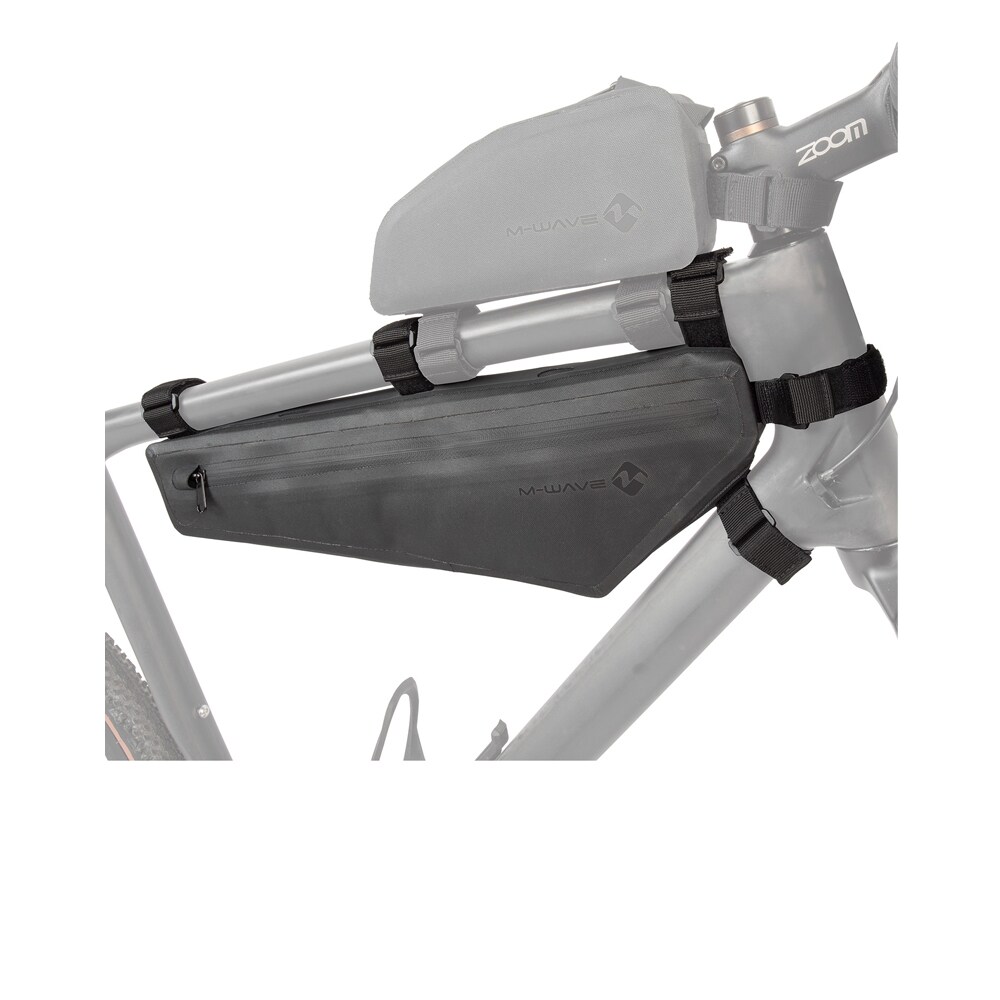 M-Wave Ramväska, Bikepacking Triangle Bag 2.1L, Black