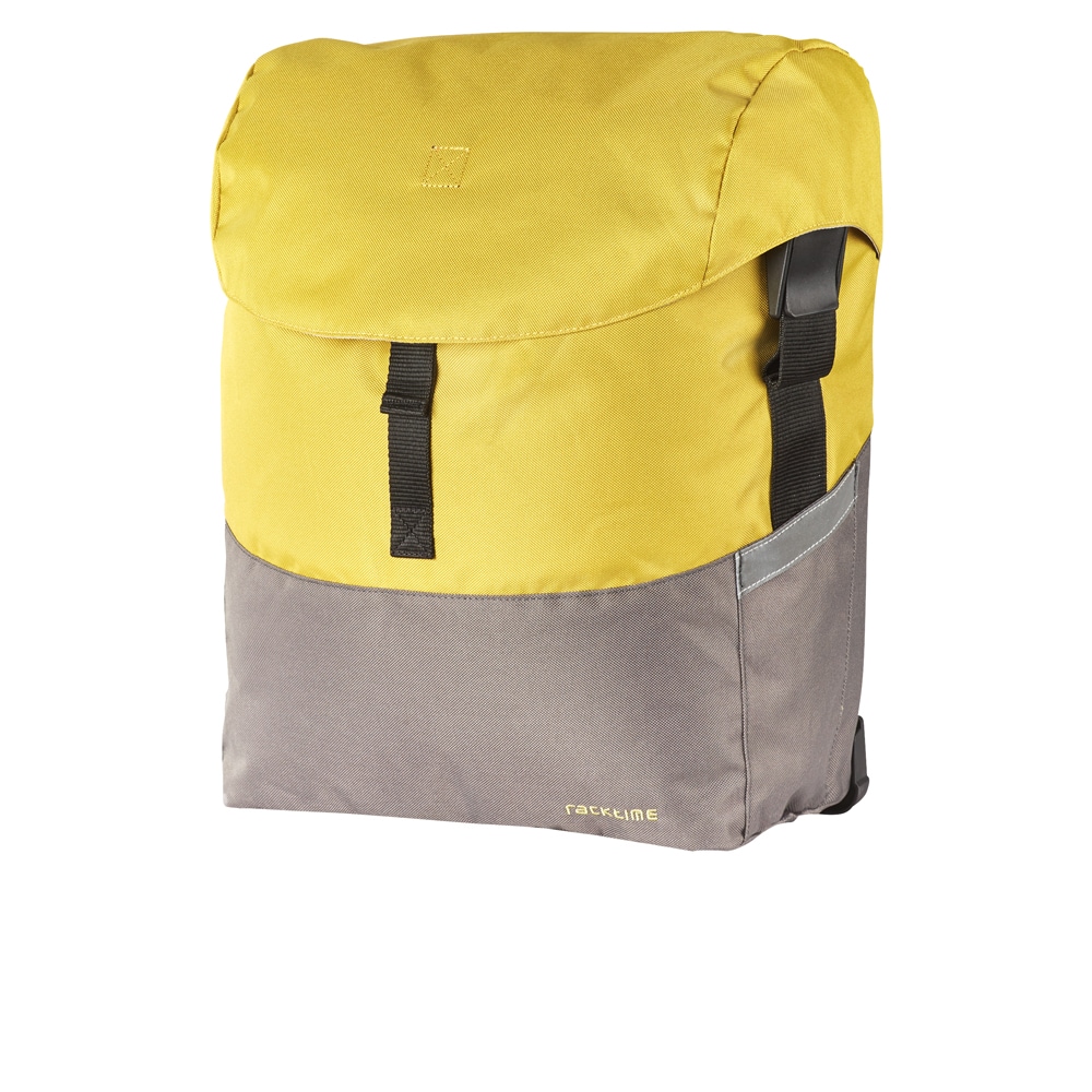 Racktime Packväska, MARE Side Bag, Lime Green/Stone Grey