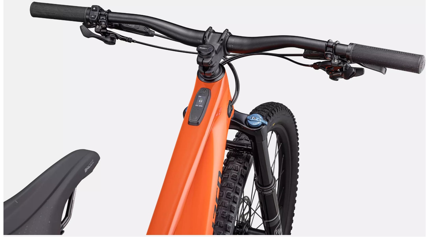Specialized Cykel, Turbo Levo SL Comp Carbon, GLOSS BLAZE / BLACK / SILVERDUST