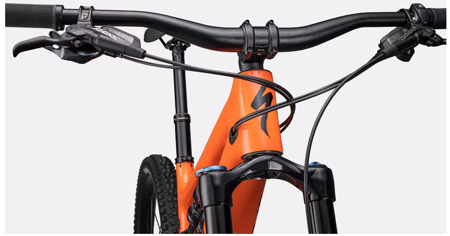 Specialized Cykel, Turbo Levo SL Comp Carbon, GLOSS BLAZE / BLACK / SILVERDUST