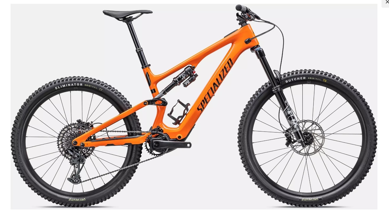 Specialized Cykel, Turbo Levo SL Comp Carbon, GLOSS BLAZE / BLACK / SILVERDUST