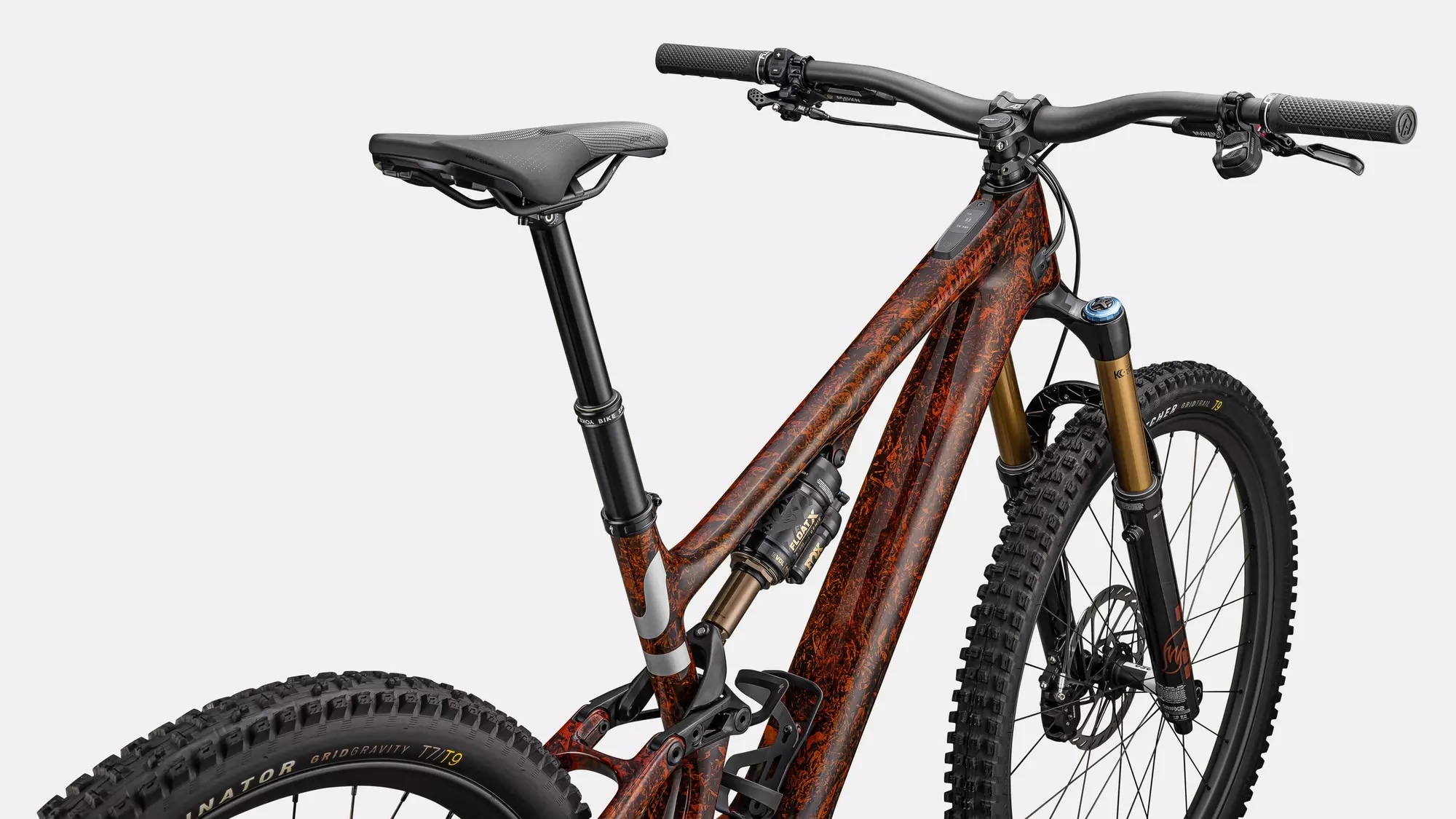 Specialized Cykel, Turbo Levo SL Pro Carbon, Orange Tint / Cool Grey Impasto / Copper 