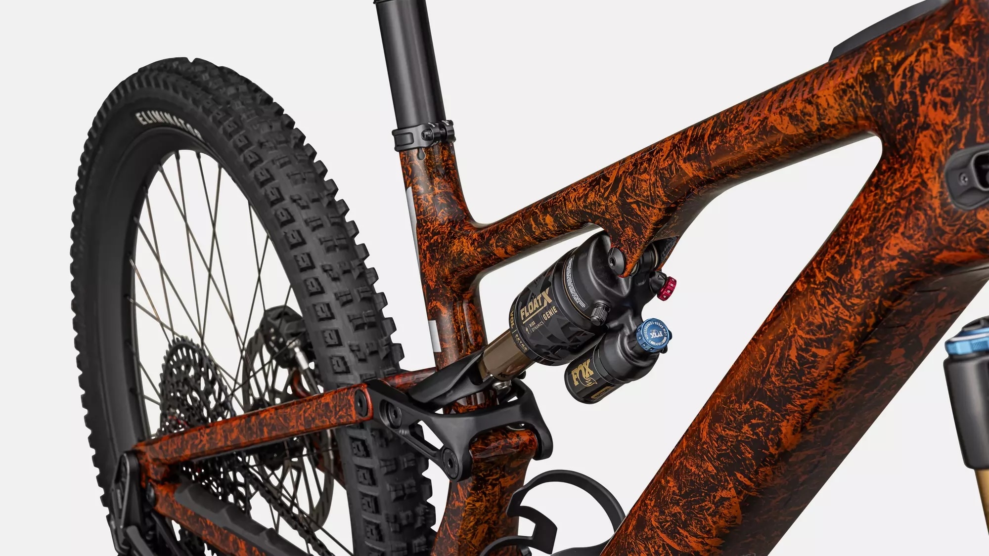 Specialized Cykel, Turbo Levo SL Pro Carbon, Orange Tint / Cool Grey Impasto / Copper 