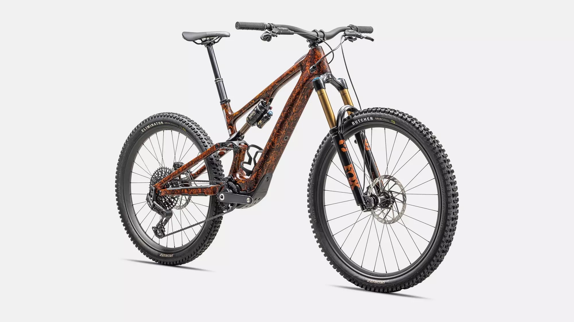 Specialized Cykel, Turbo Levo SL Pro Carbon, Orange Tint / Cool Grey Impasto / Copper 