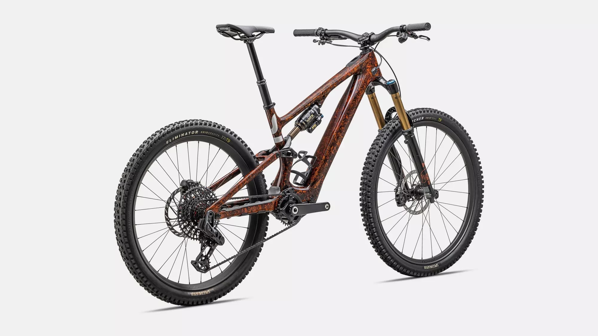 Specialized Cykel, Turbo Levo SL Pro Carbon, Orange Tint / Cool Grey Impasto / Copper 