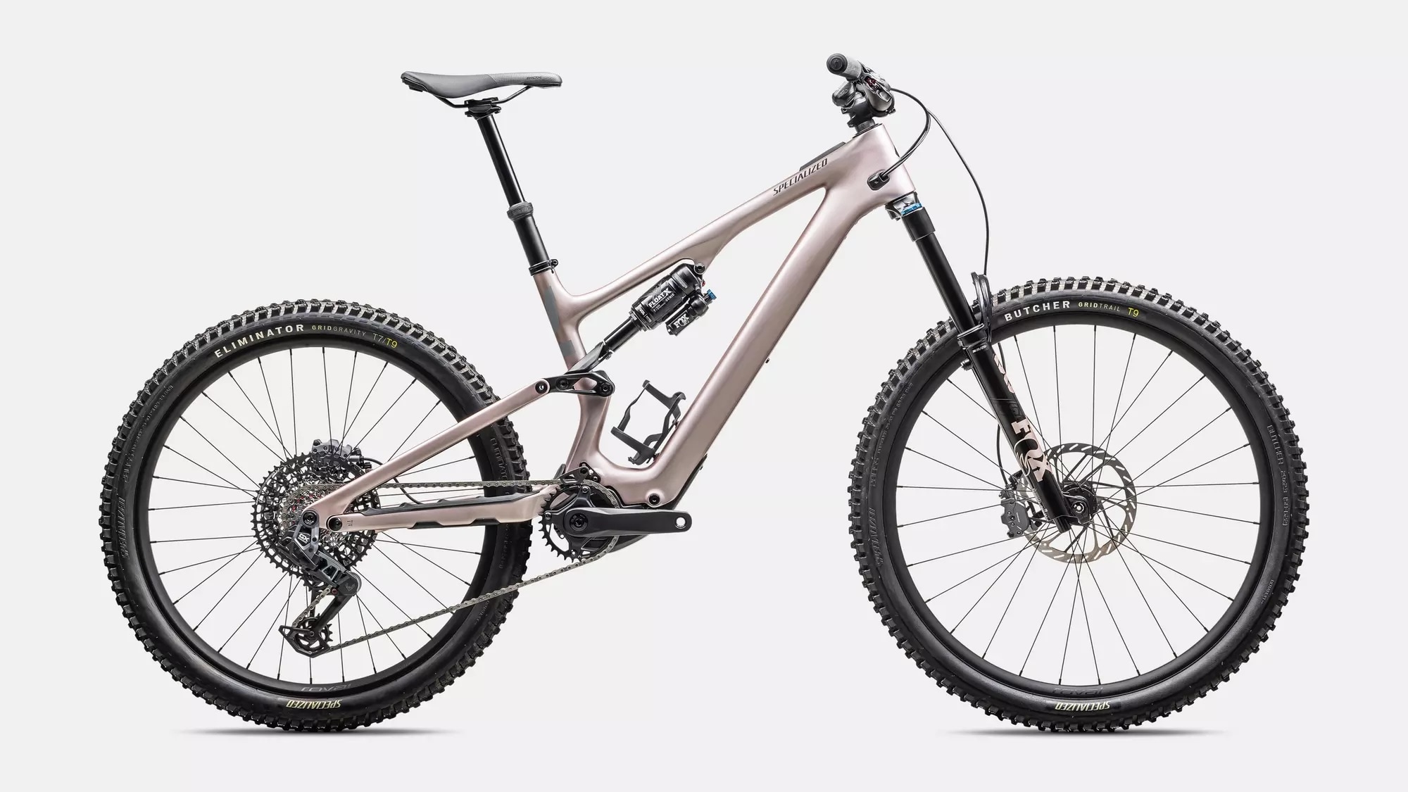 Specialized Cykel, Turbo Levo SL Expert Carbon, Champaign / Cool Grey / Metallic Obsidian