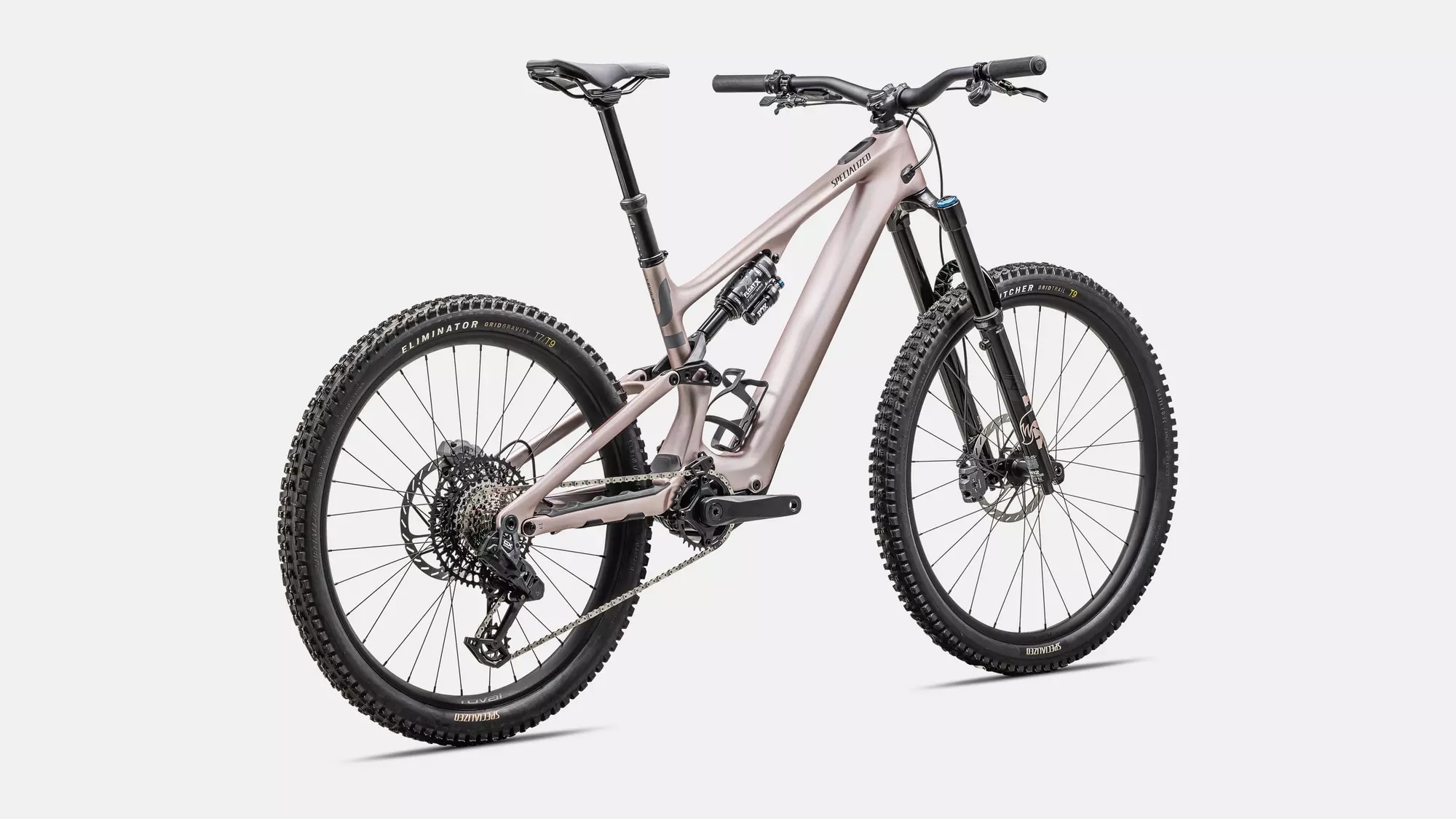 Specialized Cykel, Turbo Levo SL Expert Carbon, Champaign / Cool Grey / Metallic Obsidian