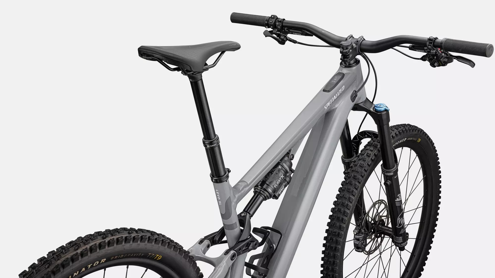 Specialized Cykel, Turbo Levo SL Comp Alloy, Cool Grey / Ashen Grey / Dune White Alloy, 