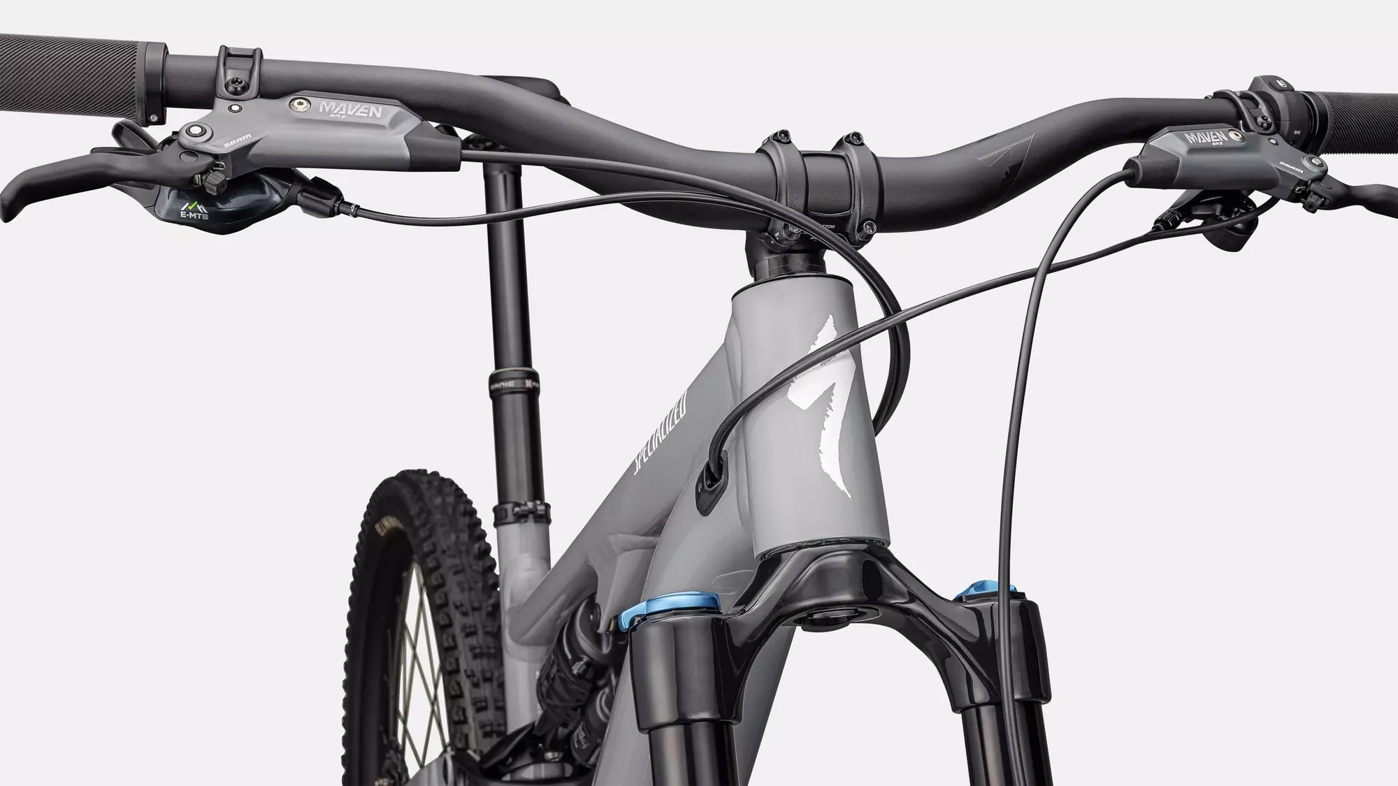 Specialized Cykel, Turbo Levo SL Comp Alloy, Cool Grey / Ashen Grey / Dune White Alloy, 