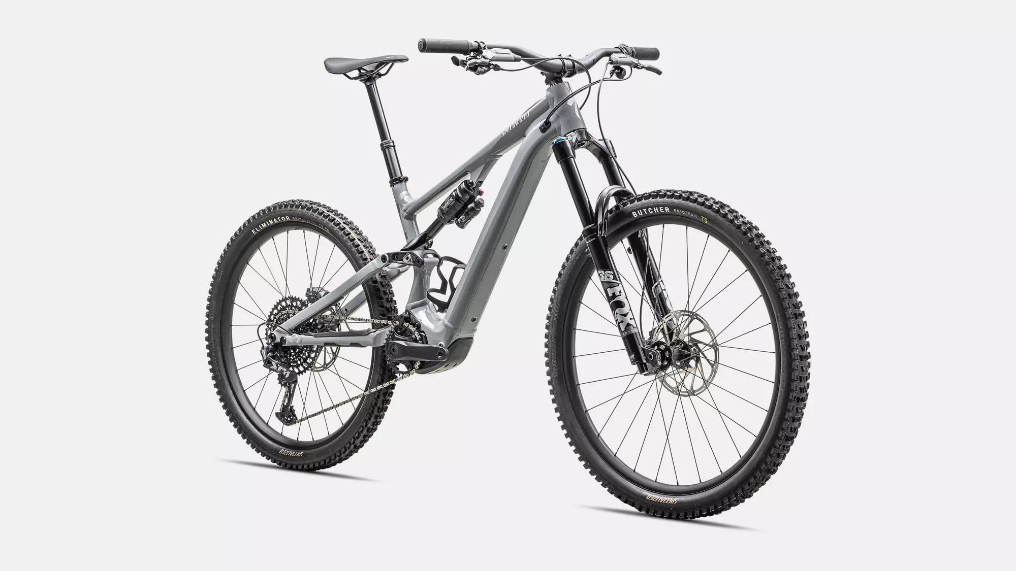 Specialized Cykel, Turbo Levo SL Comp Alloy, Cool Grey / Ashen Grey / Dune White Alloy, 