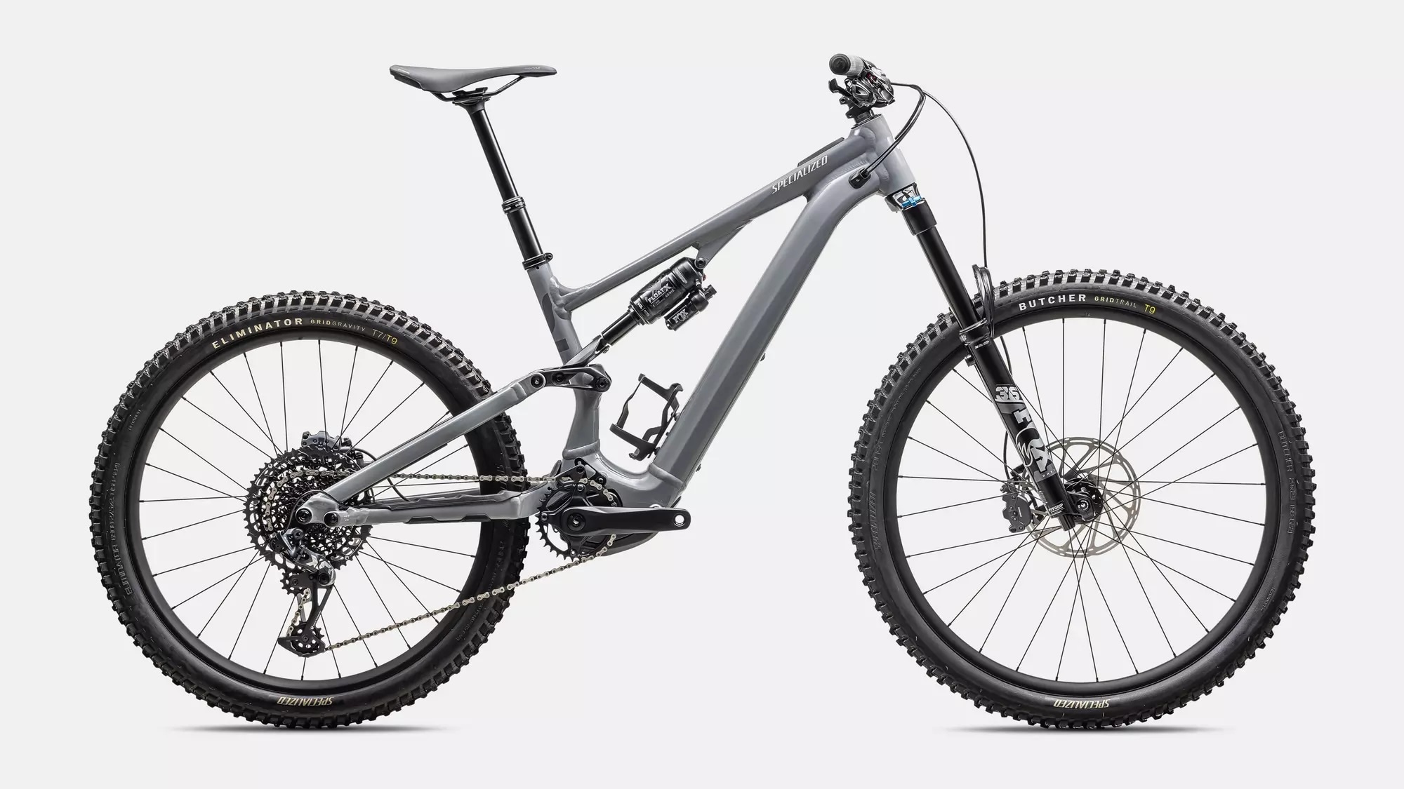 Specialized Cykel, Turbo Levo SL Comp Alloy, Cool Grey / Ashen Grey / Dune White Alloy, 