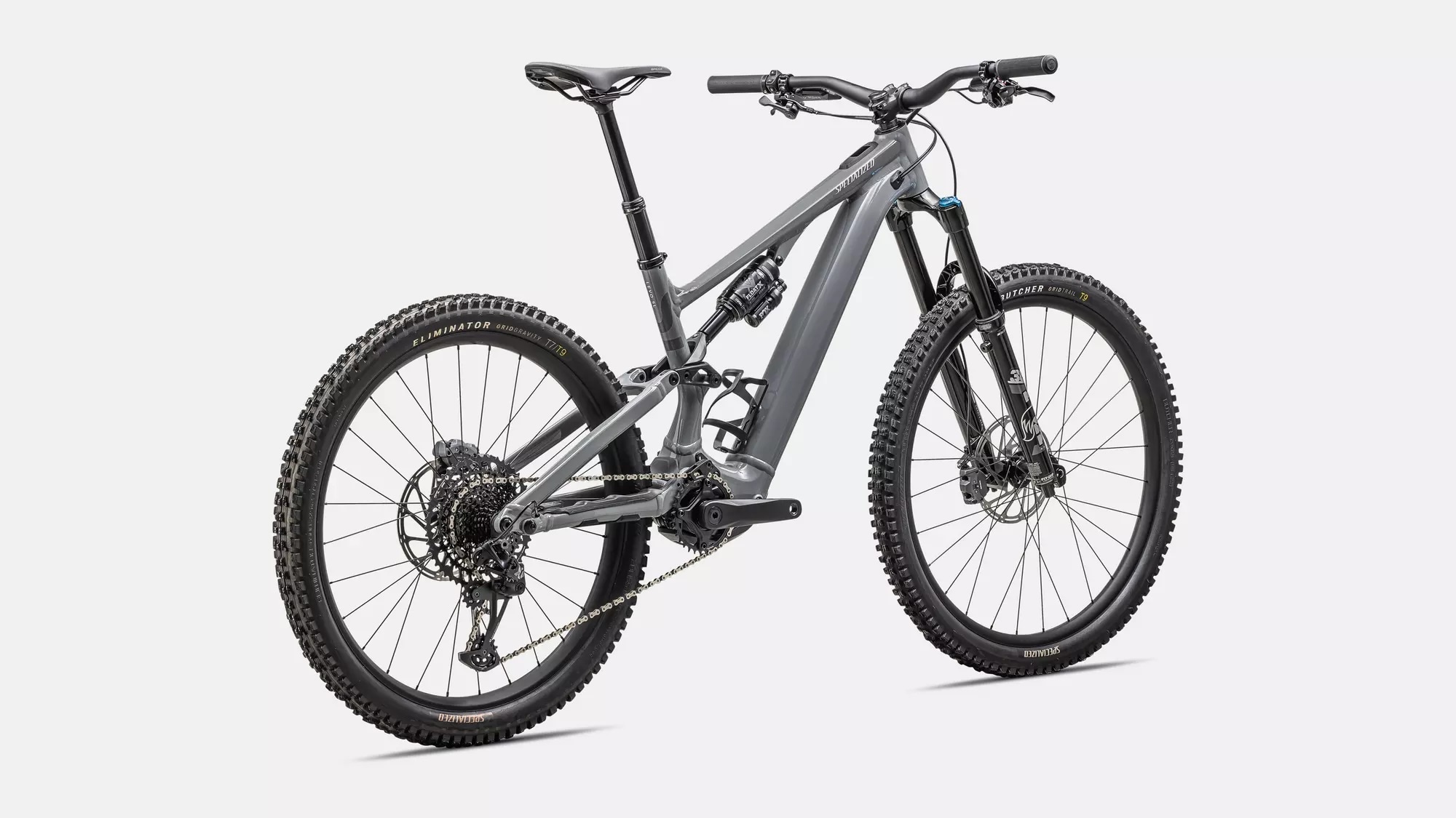 Specialized Cykel, Turbo Levo SL Comp Alloy, Cool Grey / Ashen Grey / Dune White Alloy, 